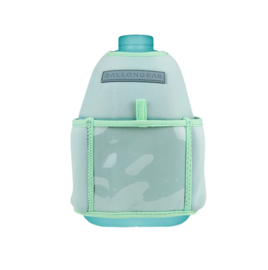 "2025" GALLON GEAR 1 GALLON BOOTY | GYM WATER BOTTLE SLEEVE (MINT)#