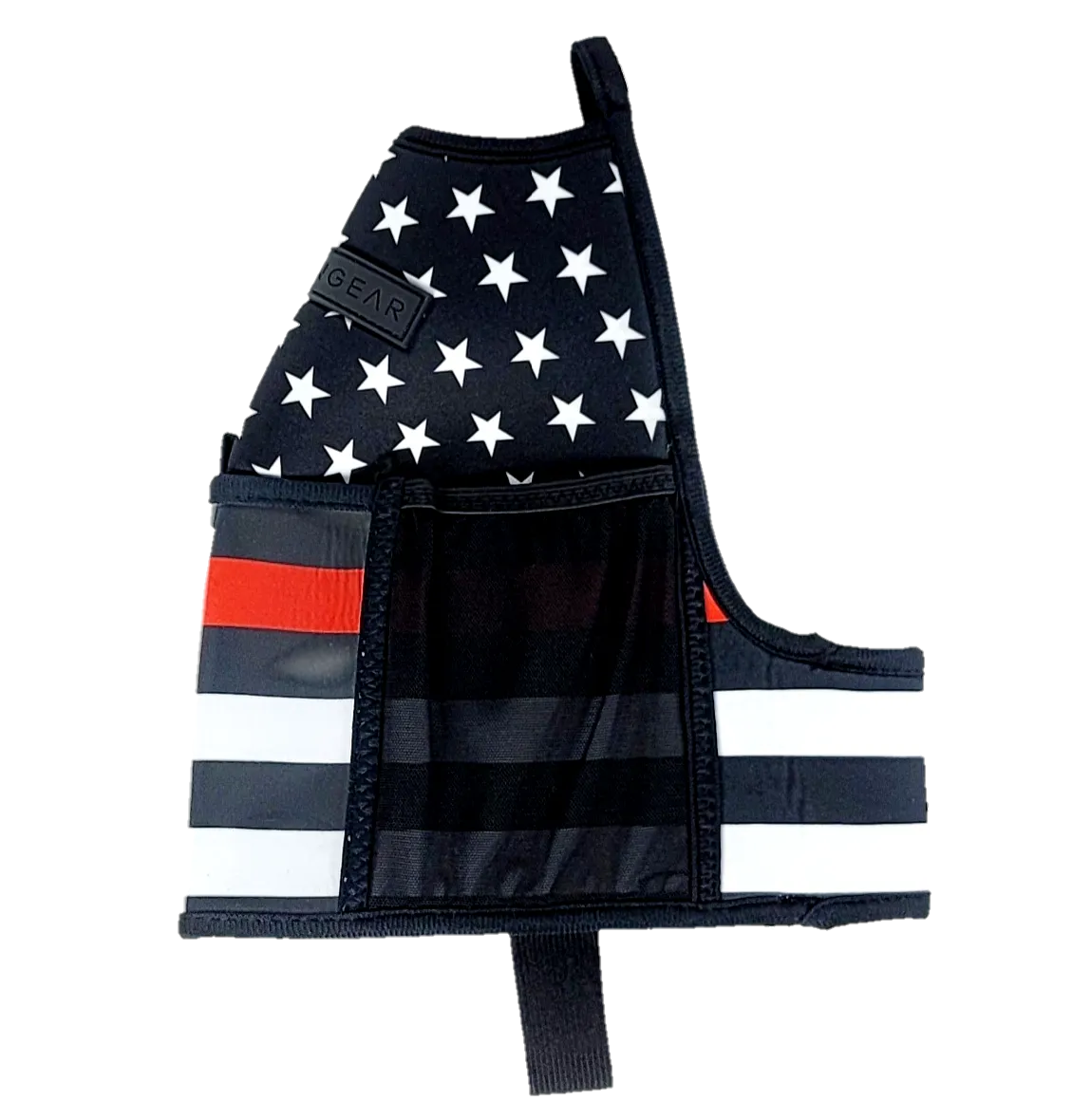 "2025" GALLON GEAR HALF GALLON BOOTY | GYM WATER BOTTLE SLEEVE (THIN RED LINE)#