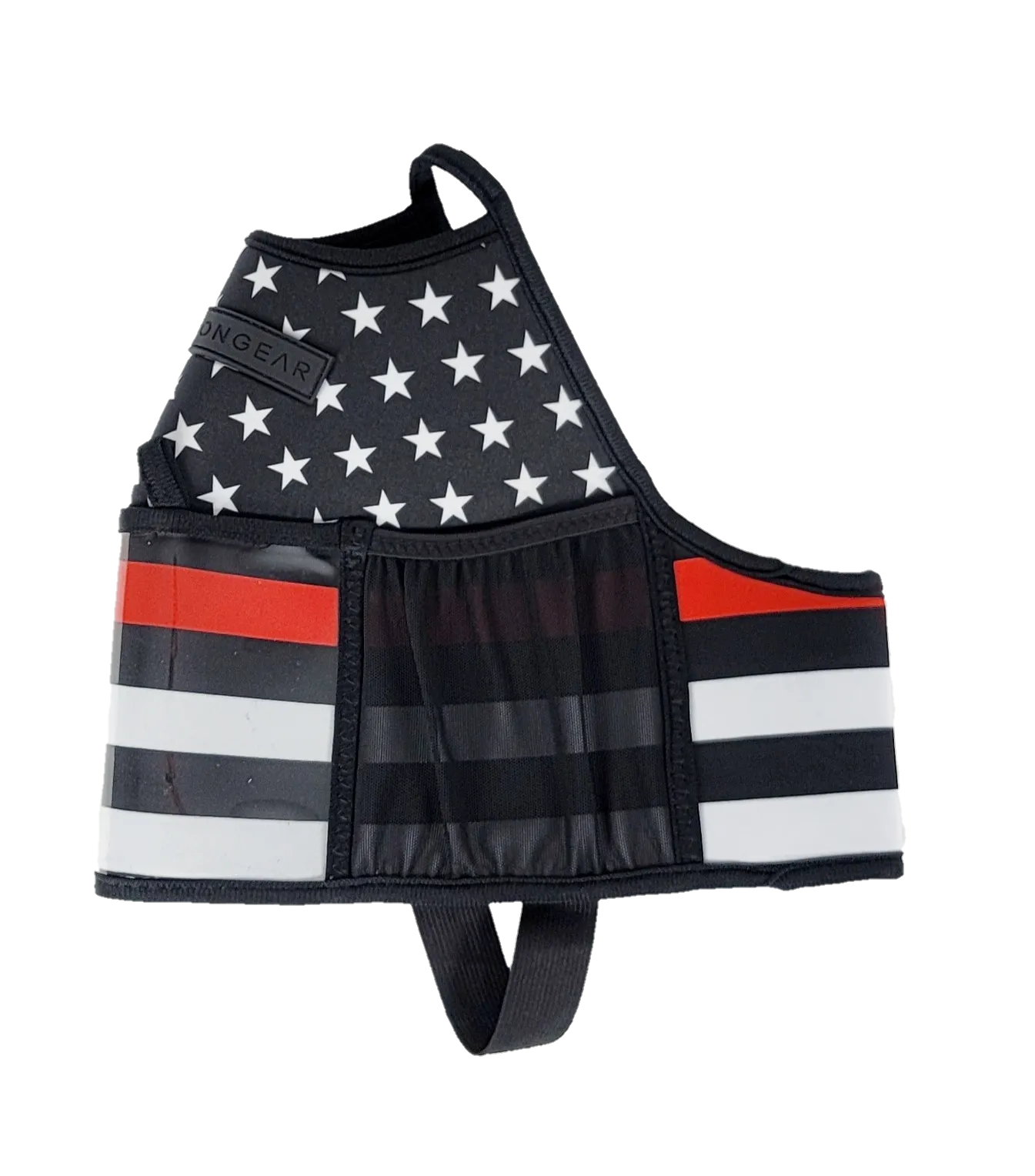 "2025" GALLON GEAR 1 GALLON BOOTY | GYM WATER BOTTLE SLEEVE (THIN RED LINE)#