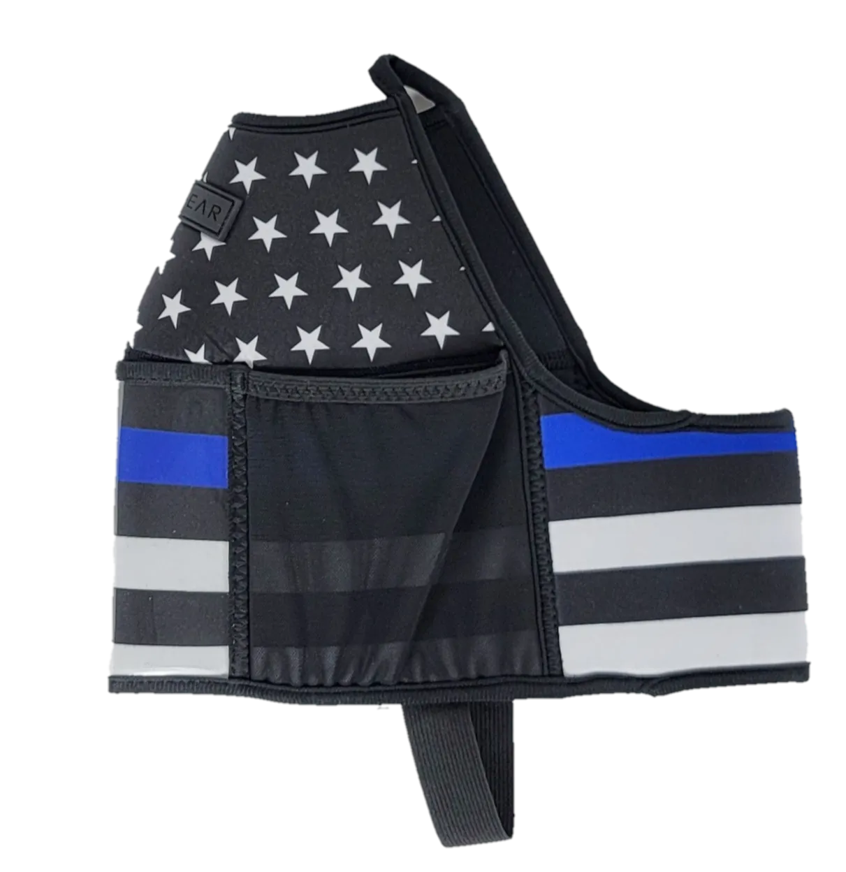 "2025" GALLON GEAR 1 GALLON BOOTY | GYM WATER BOTTLE SLEEVE (THIN BLUE LINE)