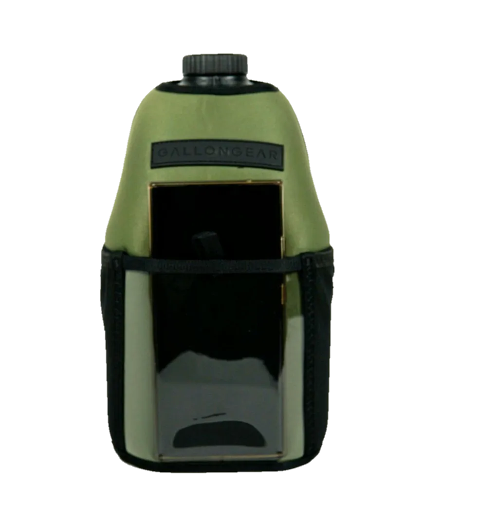 "2025" GALLON GEAR HALF GALLON BOOTY | GYM WATER BOTTLE SLEEVE (OLIVE)