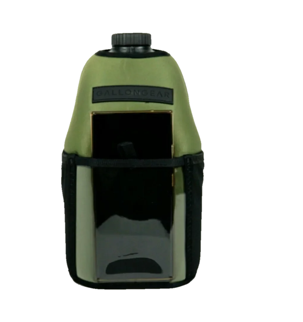 "2025" GALLON GEAR HALF GALLON BOOTY | GYM WATER BOTTLE SLEEVE (OLIVE)
