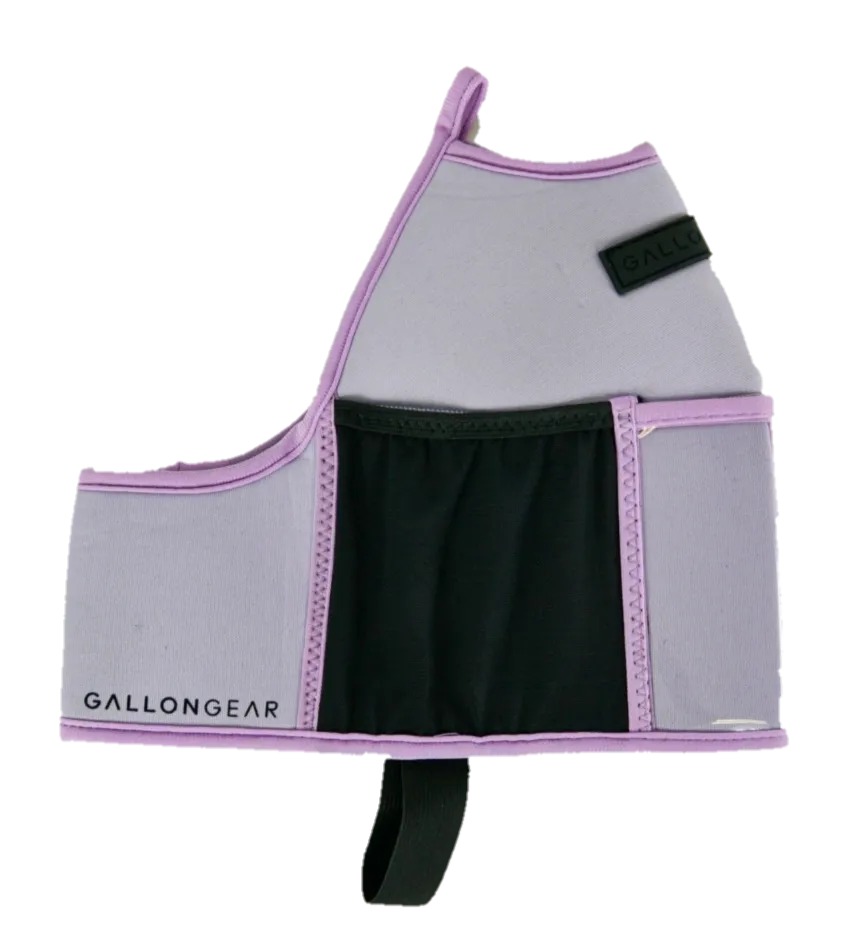 "2025" GALLON GEAR 1 GALLON BOOTY | GYM WATER BOTTLE SLEEVE (LAVENDER)#
