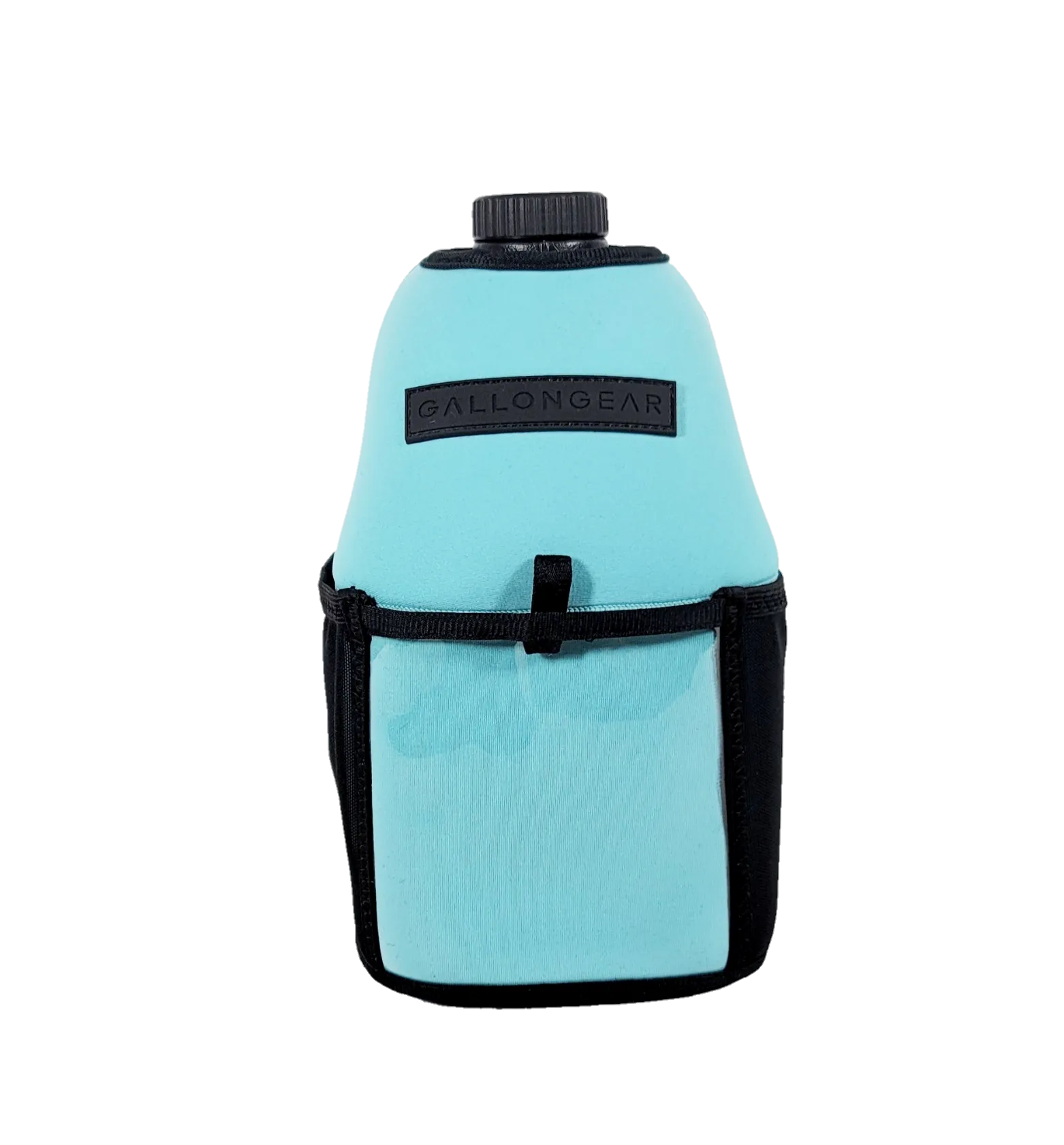 "2025" GALLON GEAR HALF GALLON BOOTY | GYM WATER BOTTLE SLEEVE (AQUA)#