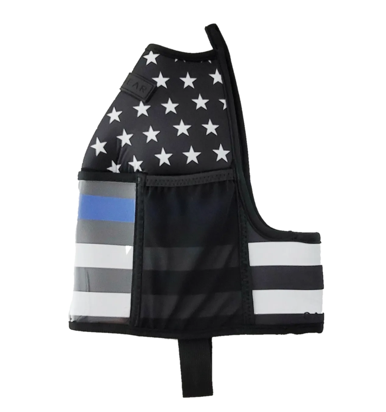"2025" GALLON GEAR HALF GALLON BOOTY | GYM WATER BOTTLE SLEEVE (THIN BLUE LINE)