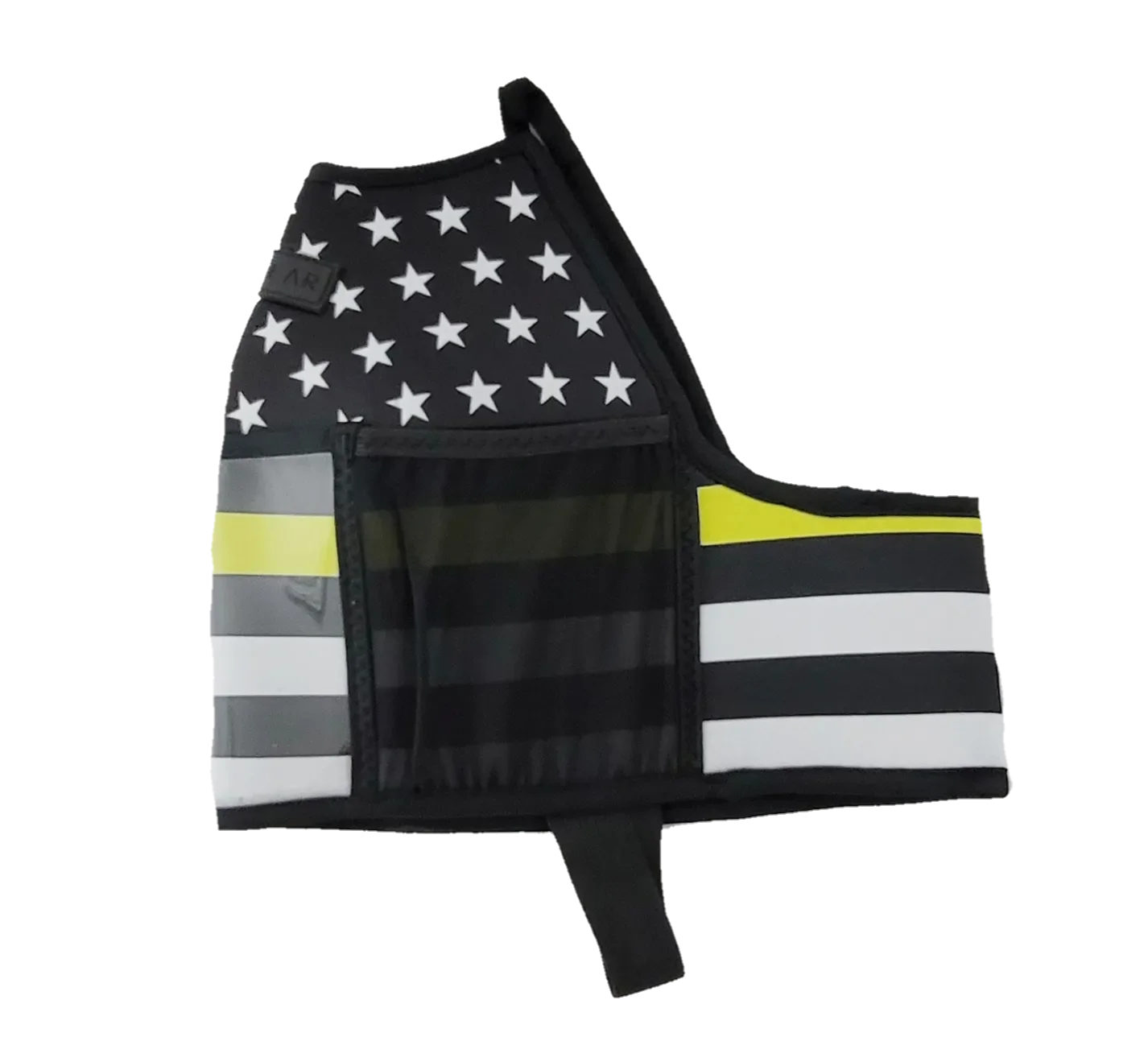 Insulated Gym Sports Sleeve | One Gallon Jug Water Bottle Sleeve | Gallon Gear | Thin Yellow Line