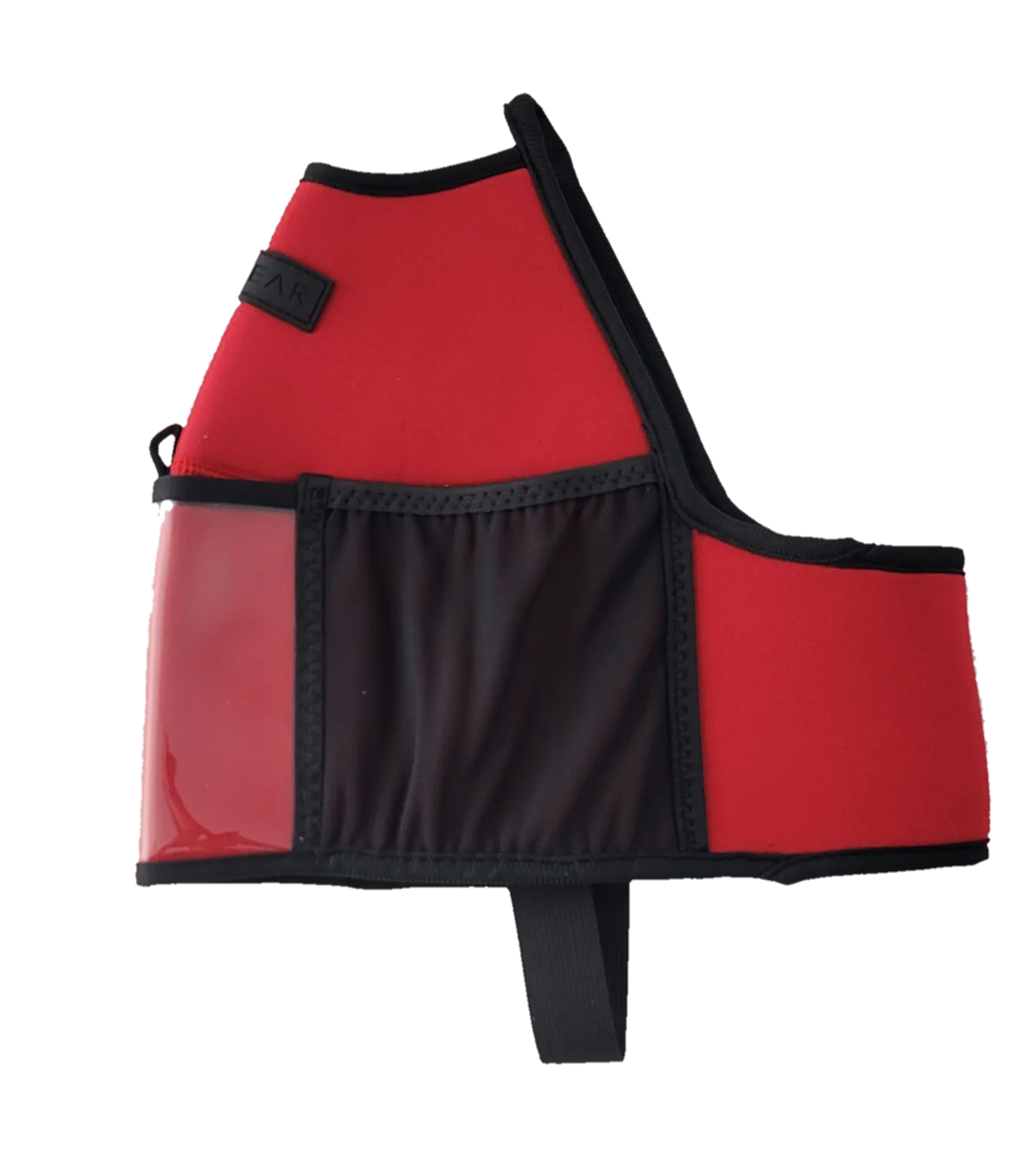 "2025" GALLON GEAR 1 GALLON BOOTY | GYM WATER BOTTLE SLEEVE (RED/BLACK)