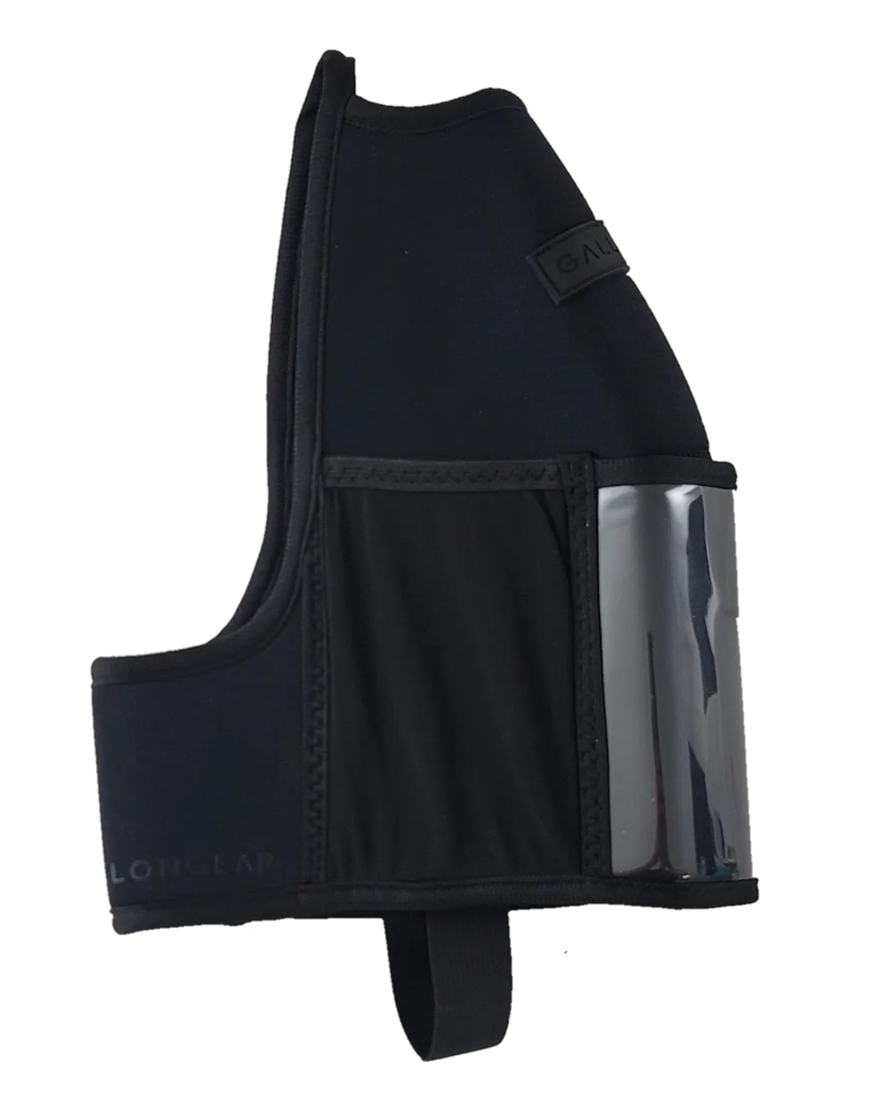 "2025" GALLON GEAR HALF GALLON BOOTY | GYM WATER BOTTLE SLEEVE | MESH POCKETS (BLACK)