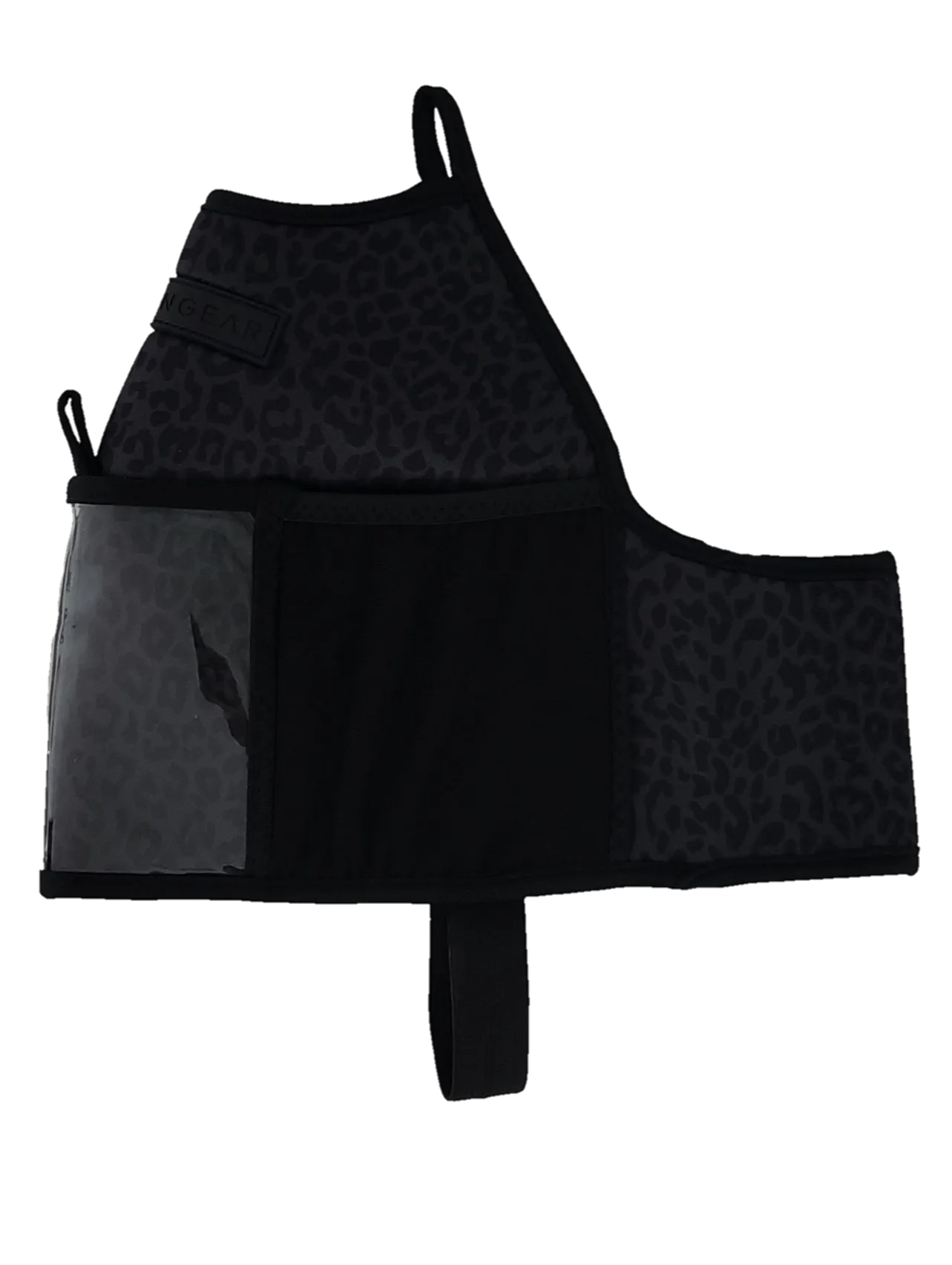 "2025" GALLON GEAR 1 GALLON BOOTY | GYM WATER BOTTLE SLEEVE (LEOPARD BLACK)