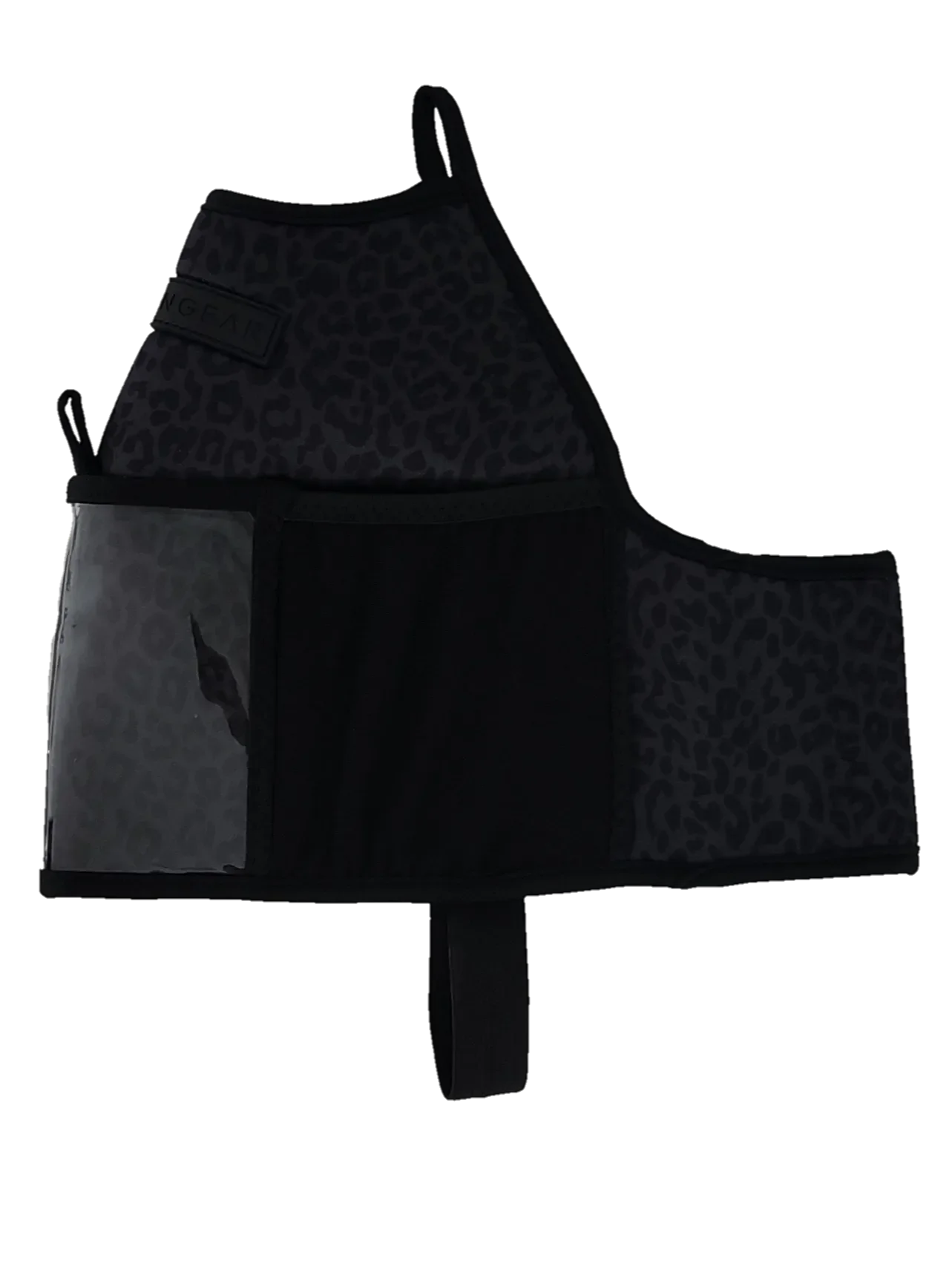 "2025" GALLON GEAR 1 GALLON BOOTY | GYM WATER BOTTLE SLEEVE (LEOPARD BLACK)