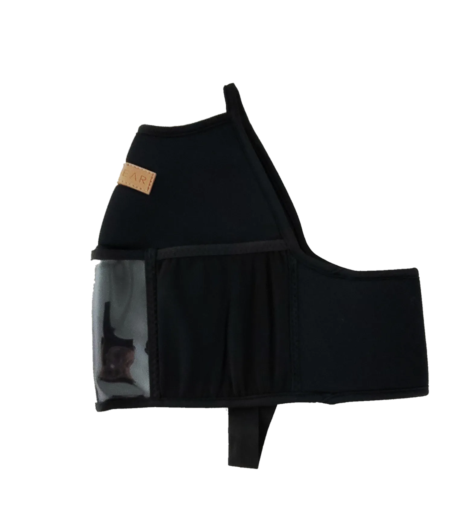 "2025" GALLON GEAR 1 GALLON BOOTY | GYM WATER BOTTLE SLEEVE (BLACK/BROWN)
