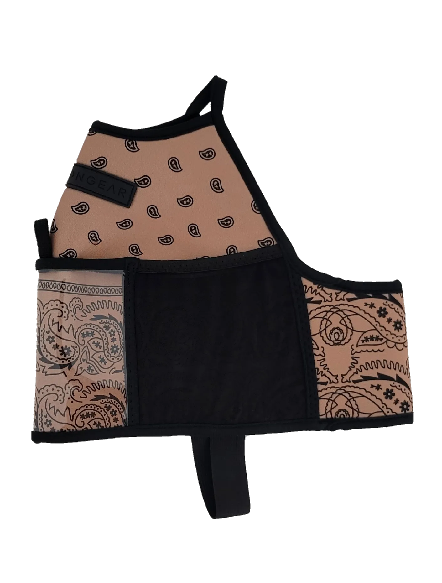 "2025" GALLON GEAR 1 GALLON BOOTY | GYM WATER BOTTLE SLEEVE (BANDANA TAN)
