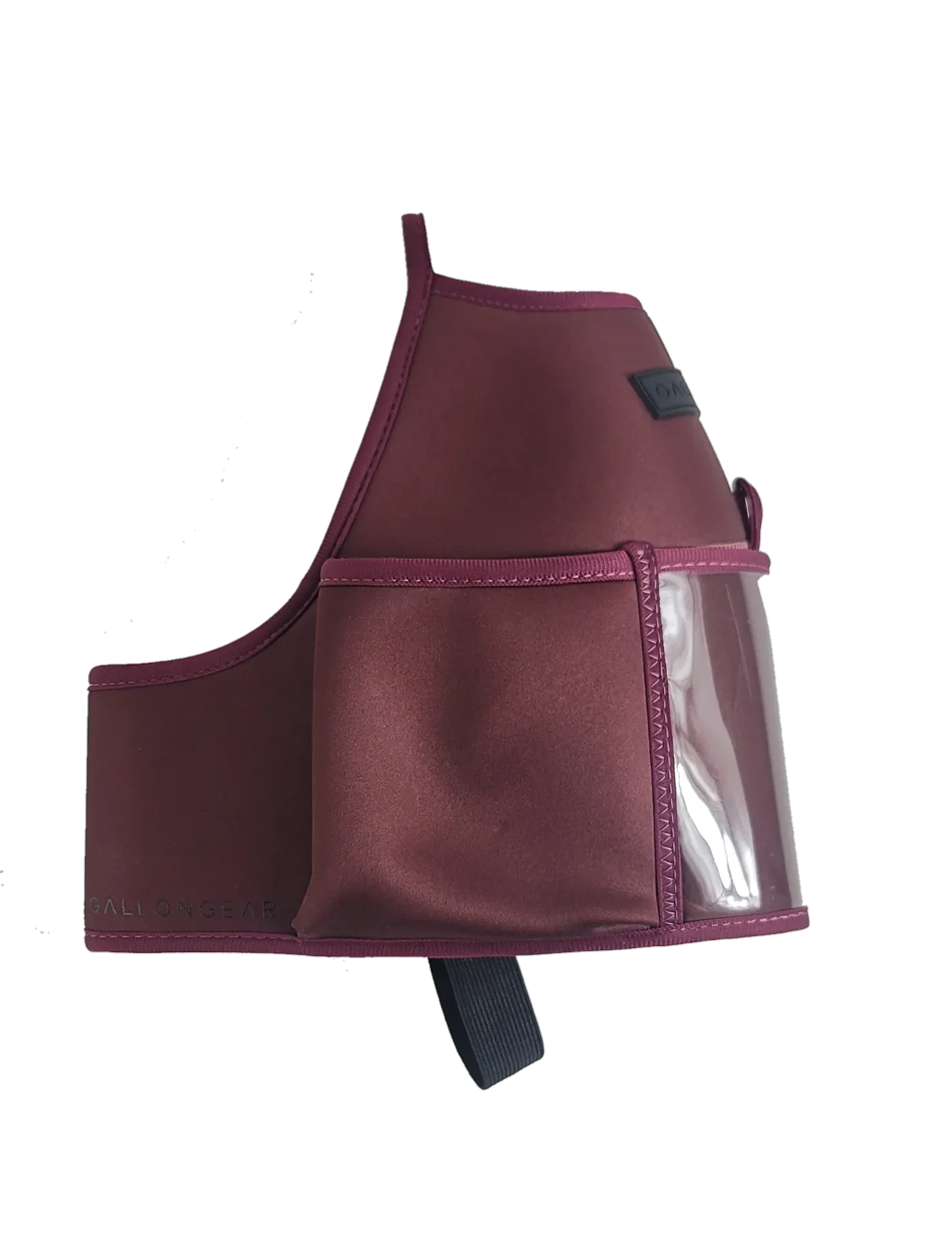 "2025" GALLON GEAR 1 GALLON BOOTY | GYM WATER BOTTLE SLEEVE (MAROON)