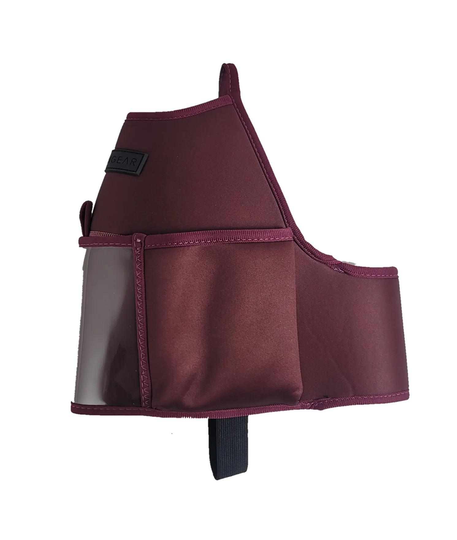 "2025" GALLON GEAR 1 GALLON BOOTY | GYM WATER BOTTLE SLEEVE (MAROON)