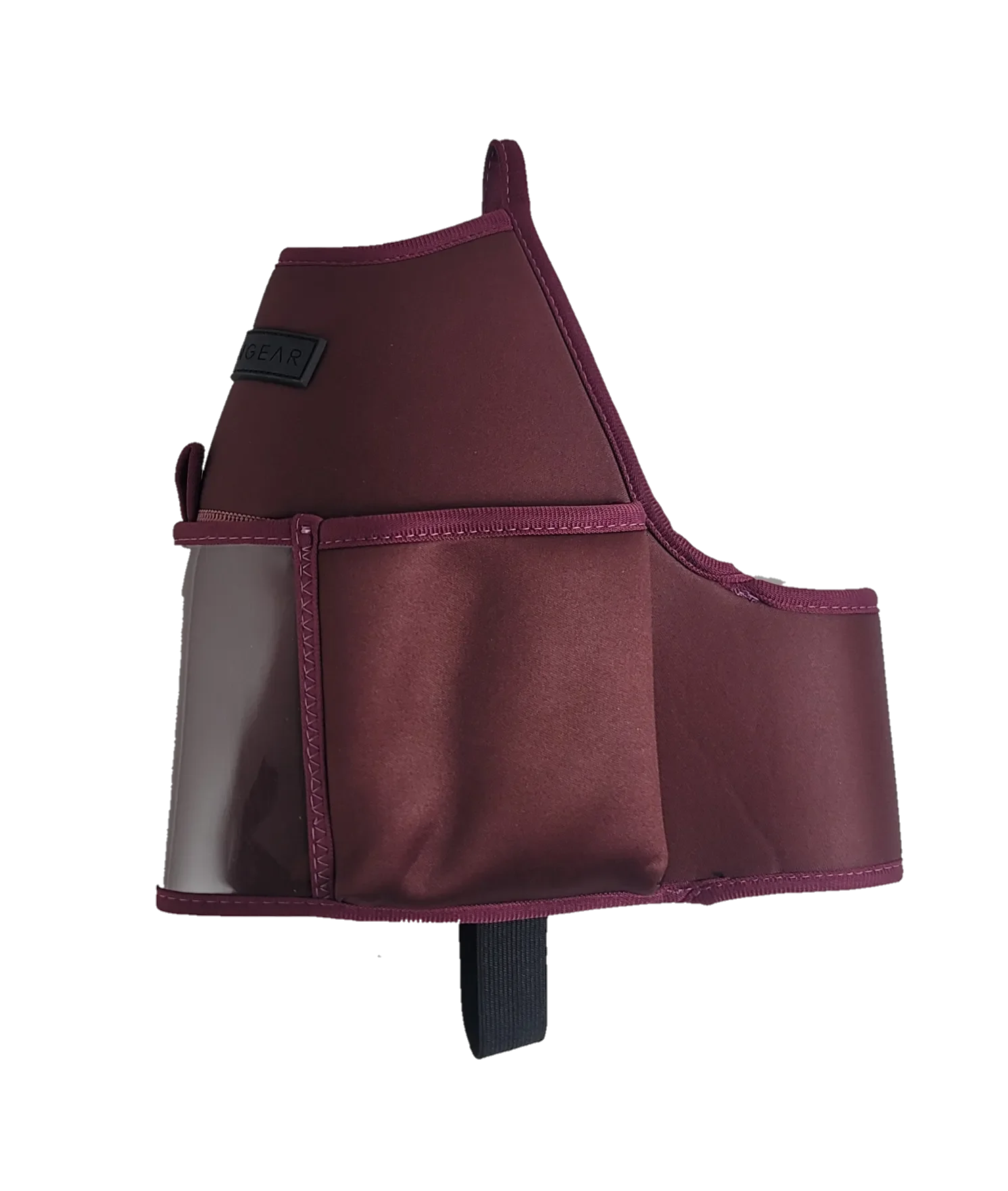 "2025" GALLON GEAR 1 GALLON BOOTY | GYM WATER BOTTLE SLEEVE (MAROON)
