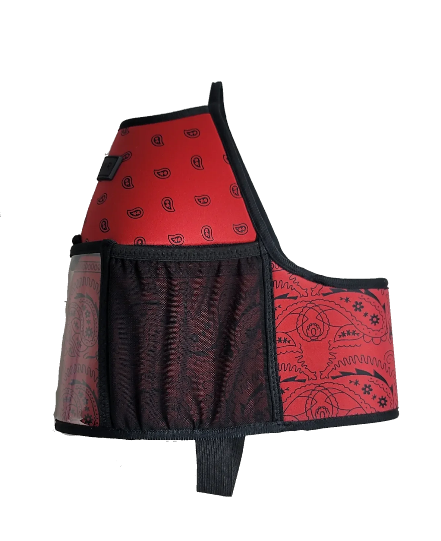 "2025" GALLON GEAR 1 GALLON BOOTY | GYM WATER BOTTLE SLEEVE (BANDANA RED)