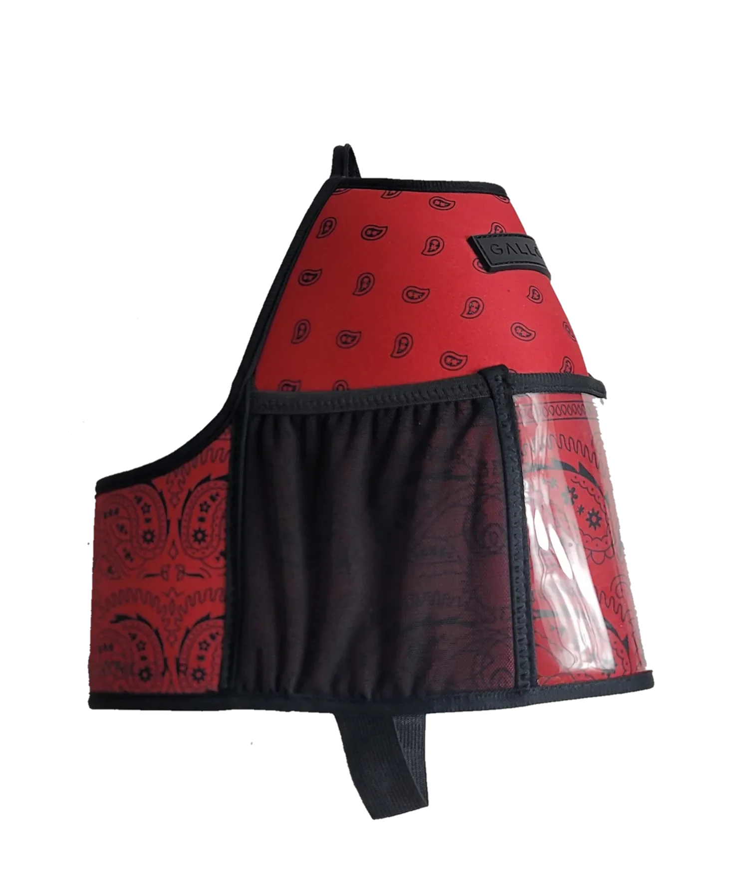"2025" GALLON GEAR 1 GALLON BOOTY | GYM WATER BOTTLE SLEEVE (BANDANA RED)