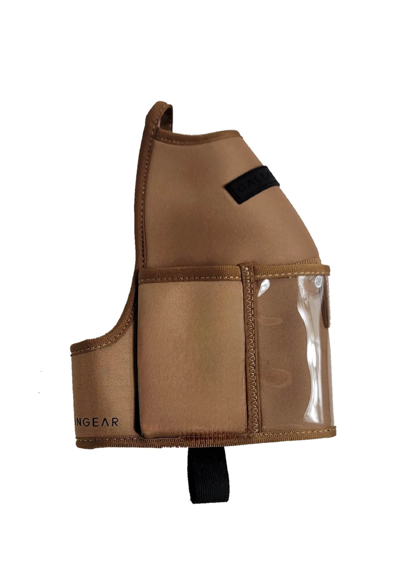 "2025" GALLON GEAR HALF GALLON BOOTY | GYM WATER BOTTLE SLEEVE (COYOTE BROWN)#