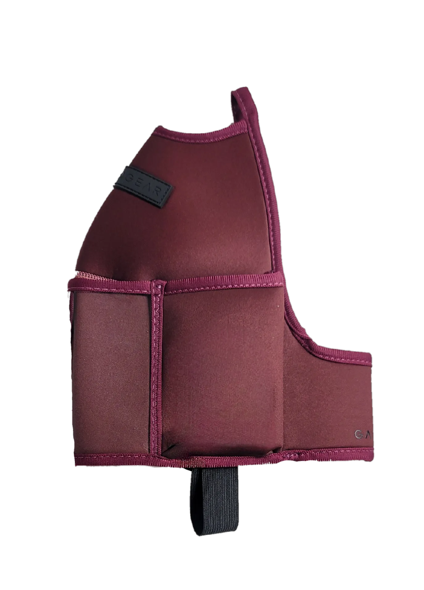 "2025" GALLON GEAR HALF GALLON BOOTY | GYM WATER BOTTLE SLEEVE (MAROON)#