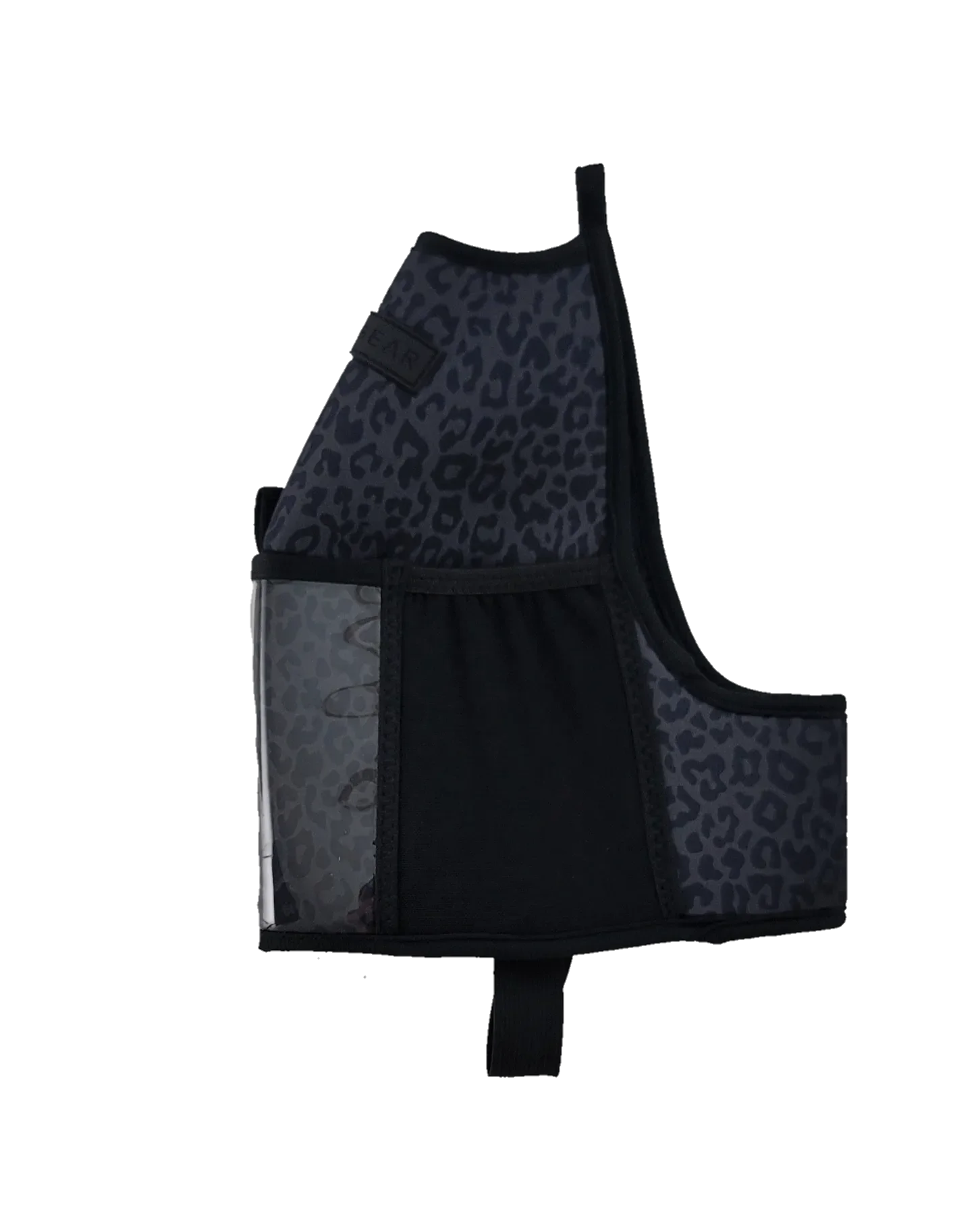 "2025" GALLON GEAR HALF GALLON BOOTY | GYM WATER BOTTLE SLEEVE (LEOPARD BLACK)