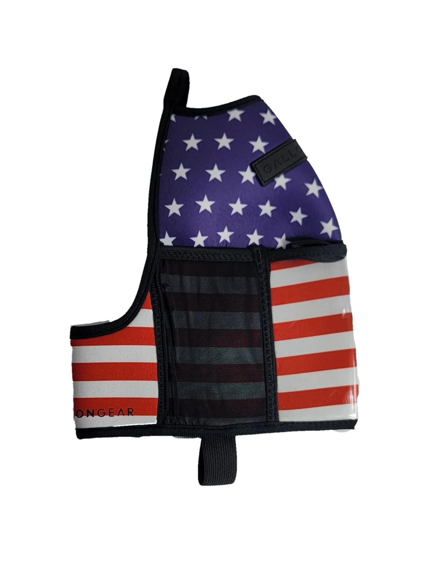 "2025" GALLON GEAR HALF GALLON BOOTY | GYM WATER BOTTLE SLEEVE (FLAG USA)#