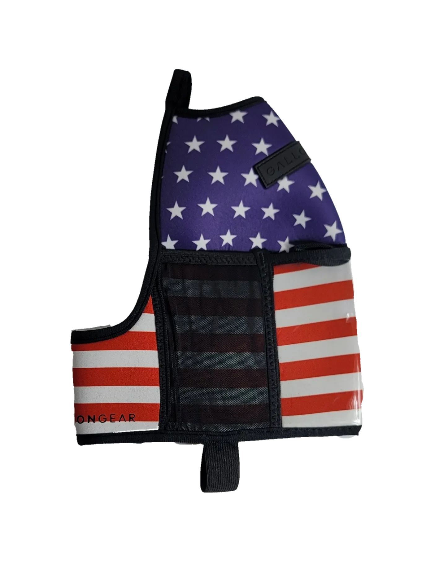 "2025" GALLON GEAR HALF GALLON BOOTY | GYM WATER BOTTLE SLEEVE (FLAG USA)#