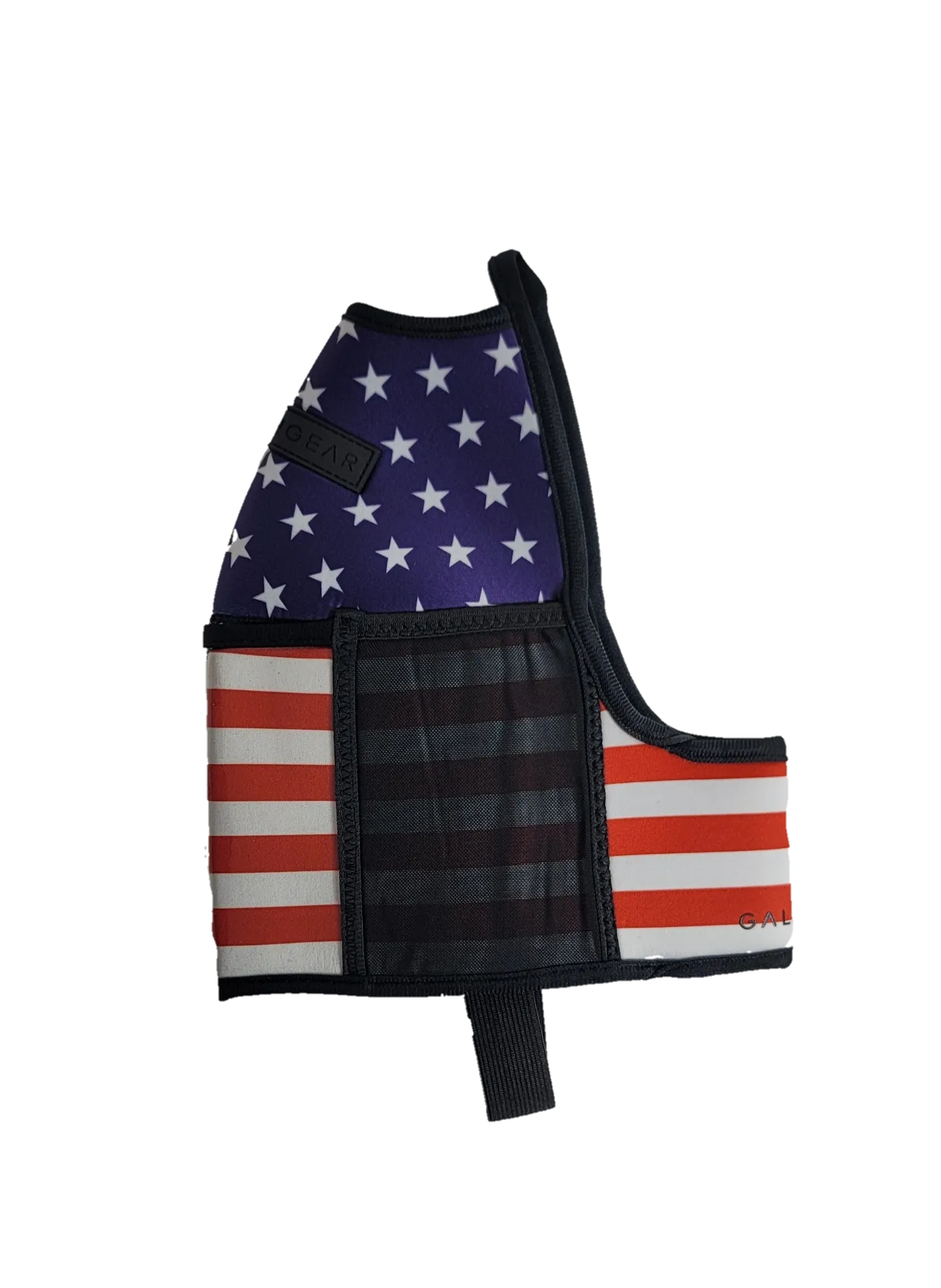 "2025" GALLON GEAR HALF GALLON BOOTY | GYM WATER BOTTLE SLEEVE (FLAG USA)#