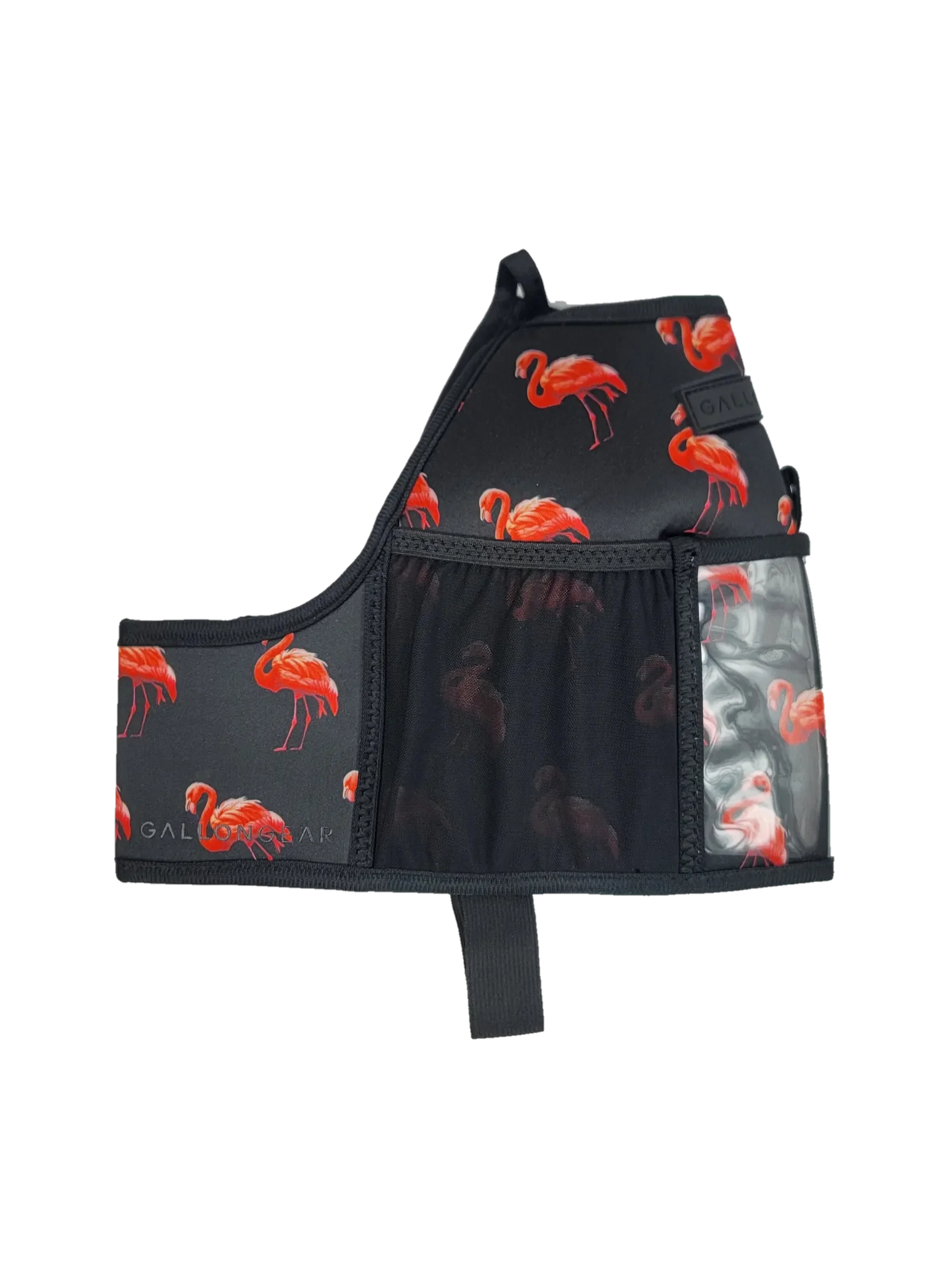 "2025" GALLON GEAR HALF GALLON BOOTY | GYM WATER BOTTLE SLEEVE (FLAMINGO)