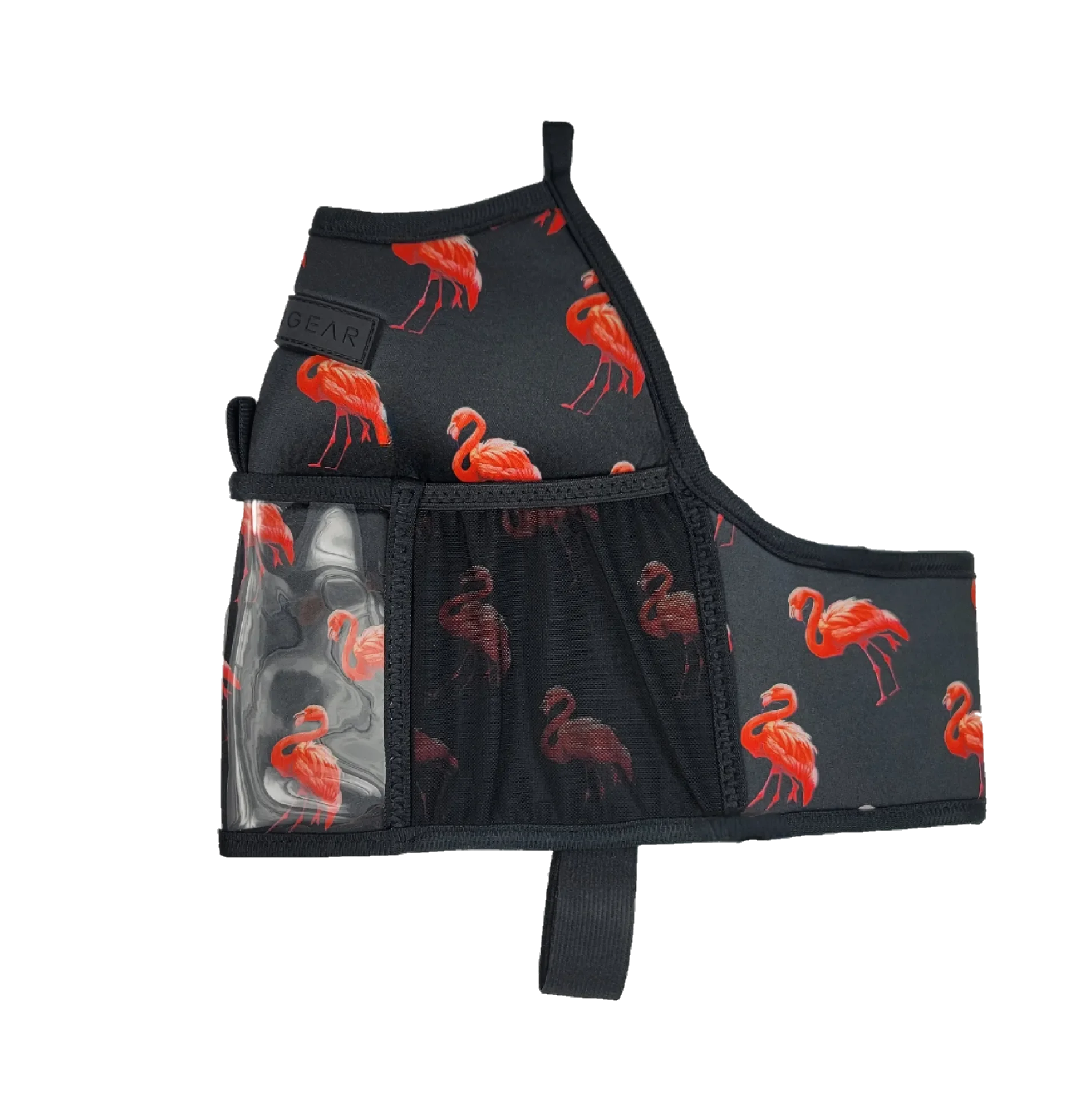 "2025" GALLON GEAR HALF GALLON BOOTY | GYM WATER BOTTLE SLEEVE (FLAMINGO)