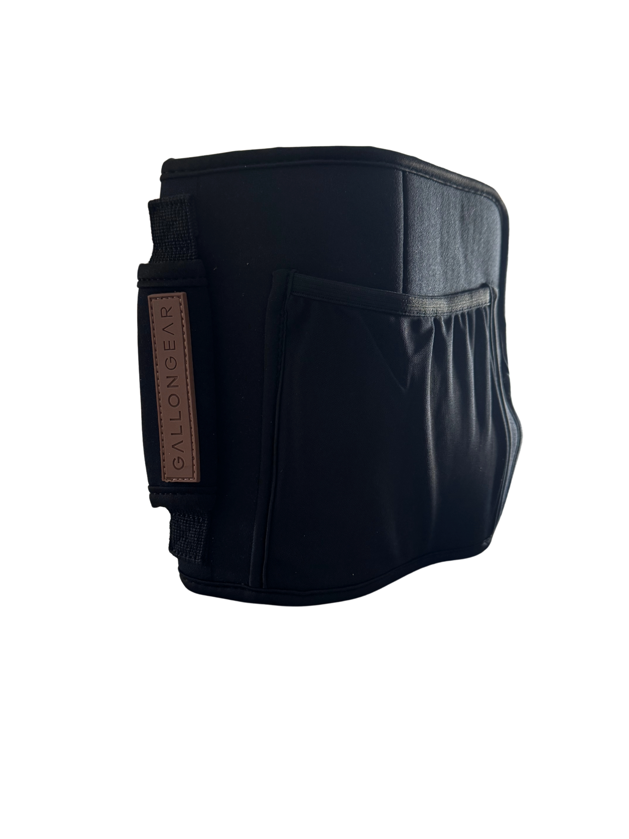 * IN STOCK * 2025 GALLON GEAR 64 OUNCE BOOTY | GYM WATER BOTTLE SLEEVE | NEOPRENE SLEEVE WITH CARRYING HANDLE (BLACK/BROWN)
