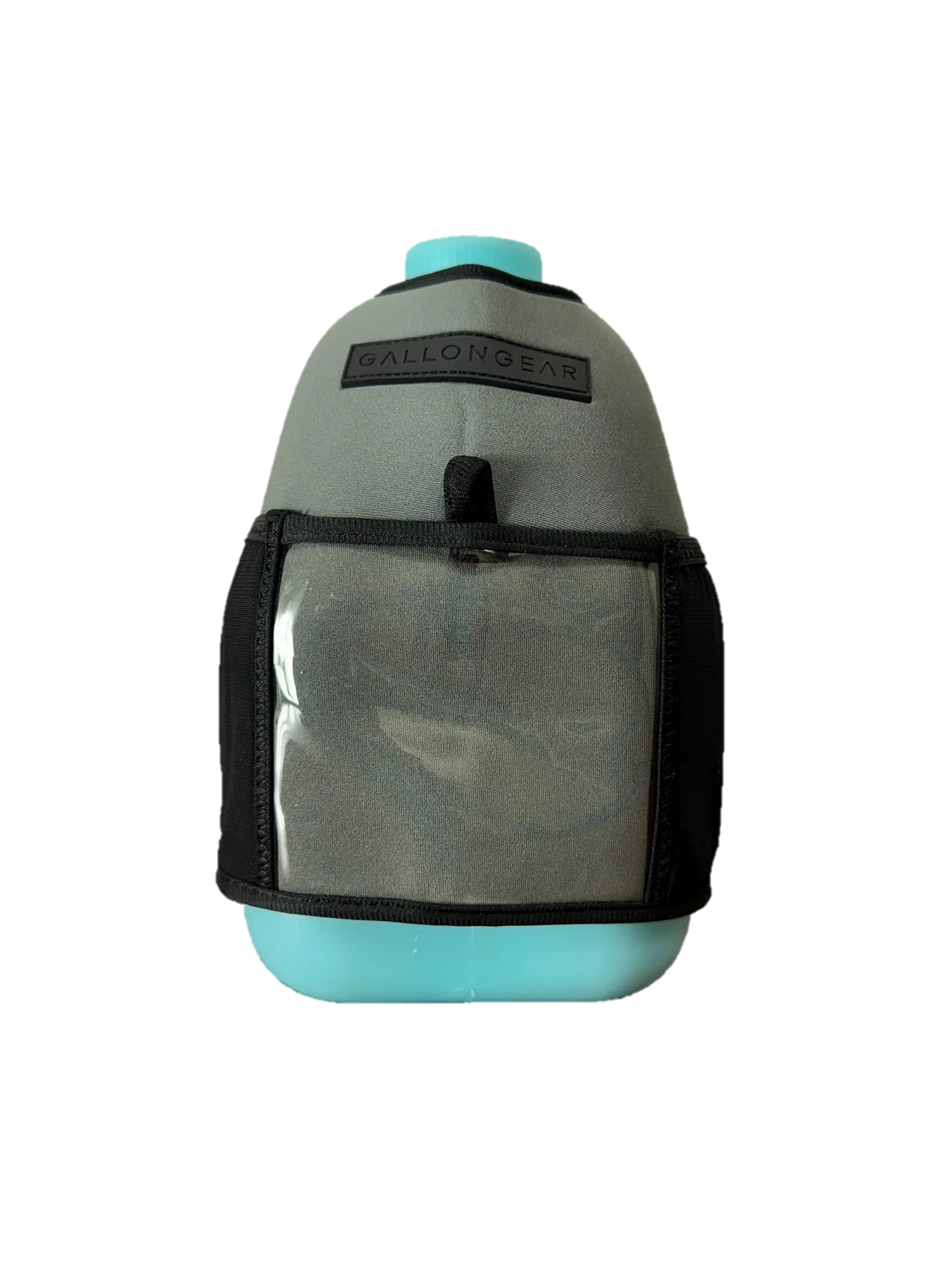 *PRE-ORDER* GALLON GEAR COMBO 1 GALLON JUG | GYM WATER BOTTLE WITH SLEEVE (GREY)
