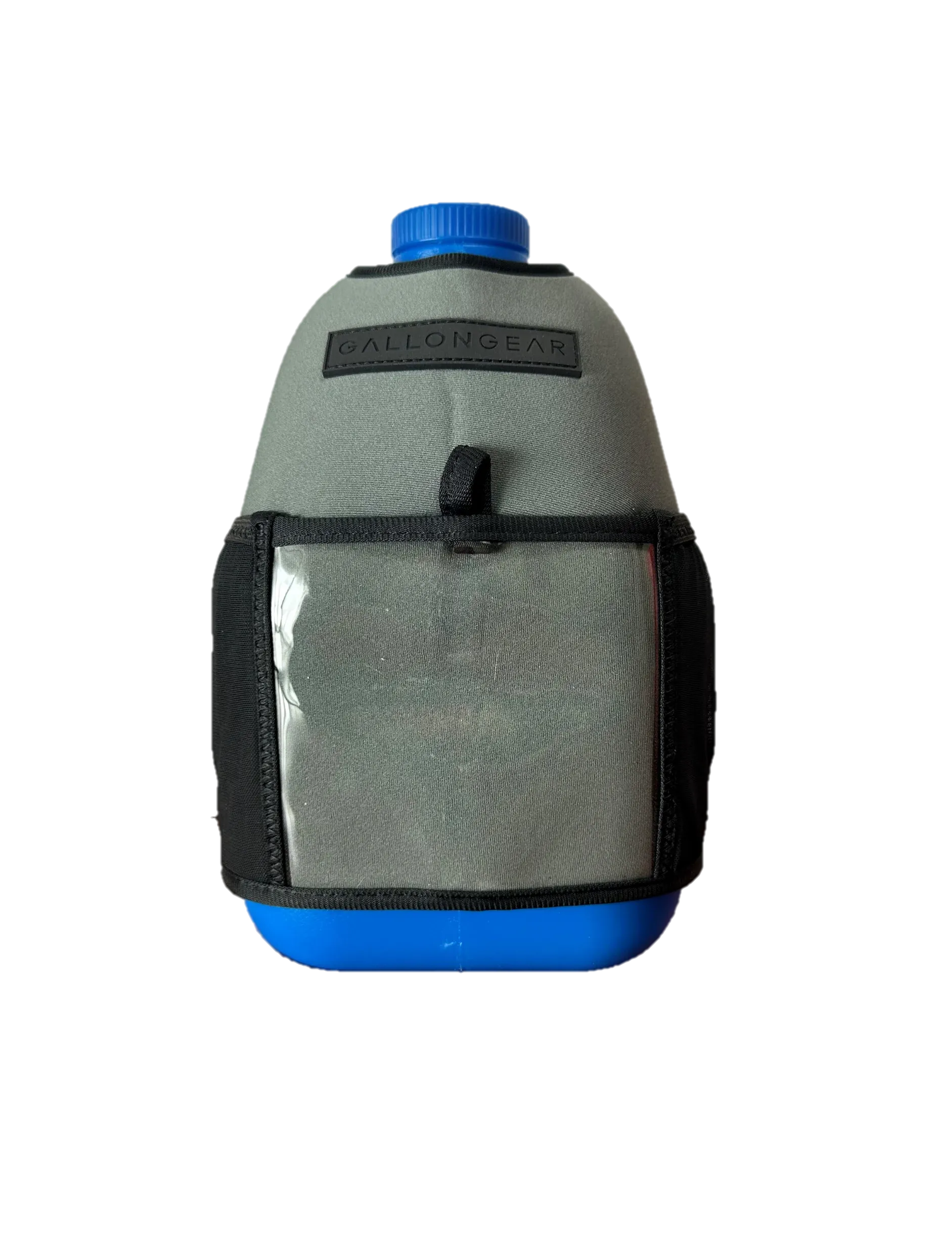 *PRE-ORDER* GALLON GEAR COMBO 1 GALLON JUG | GYM WATER BOTTLE WITH SLEEVE (GREY)