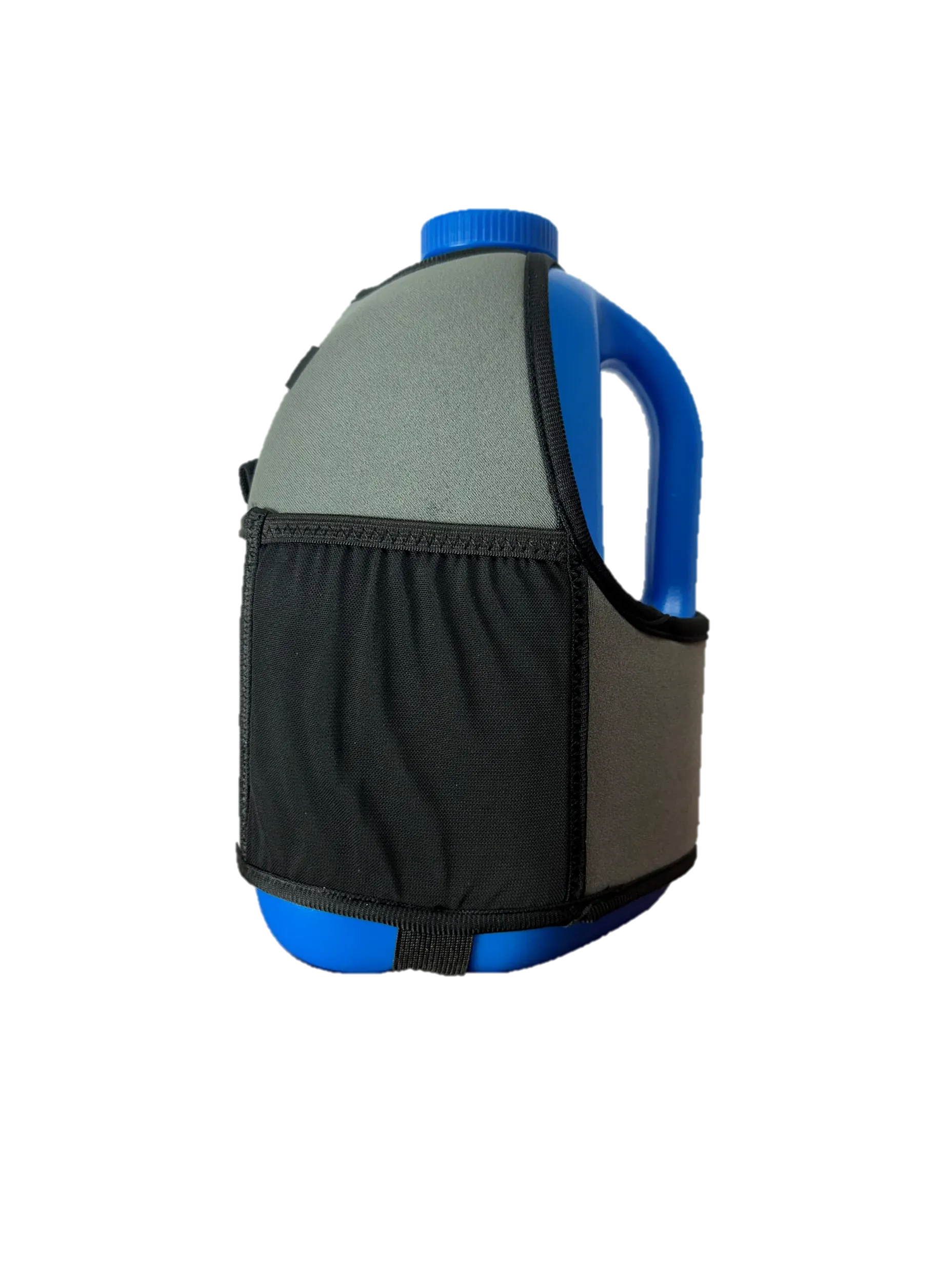 *PRE-ORDER* GALLON GEAR COMBO 1 GALLON JUG | GYM WATER BOTTLE WITH SLEEVE (GREY)