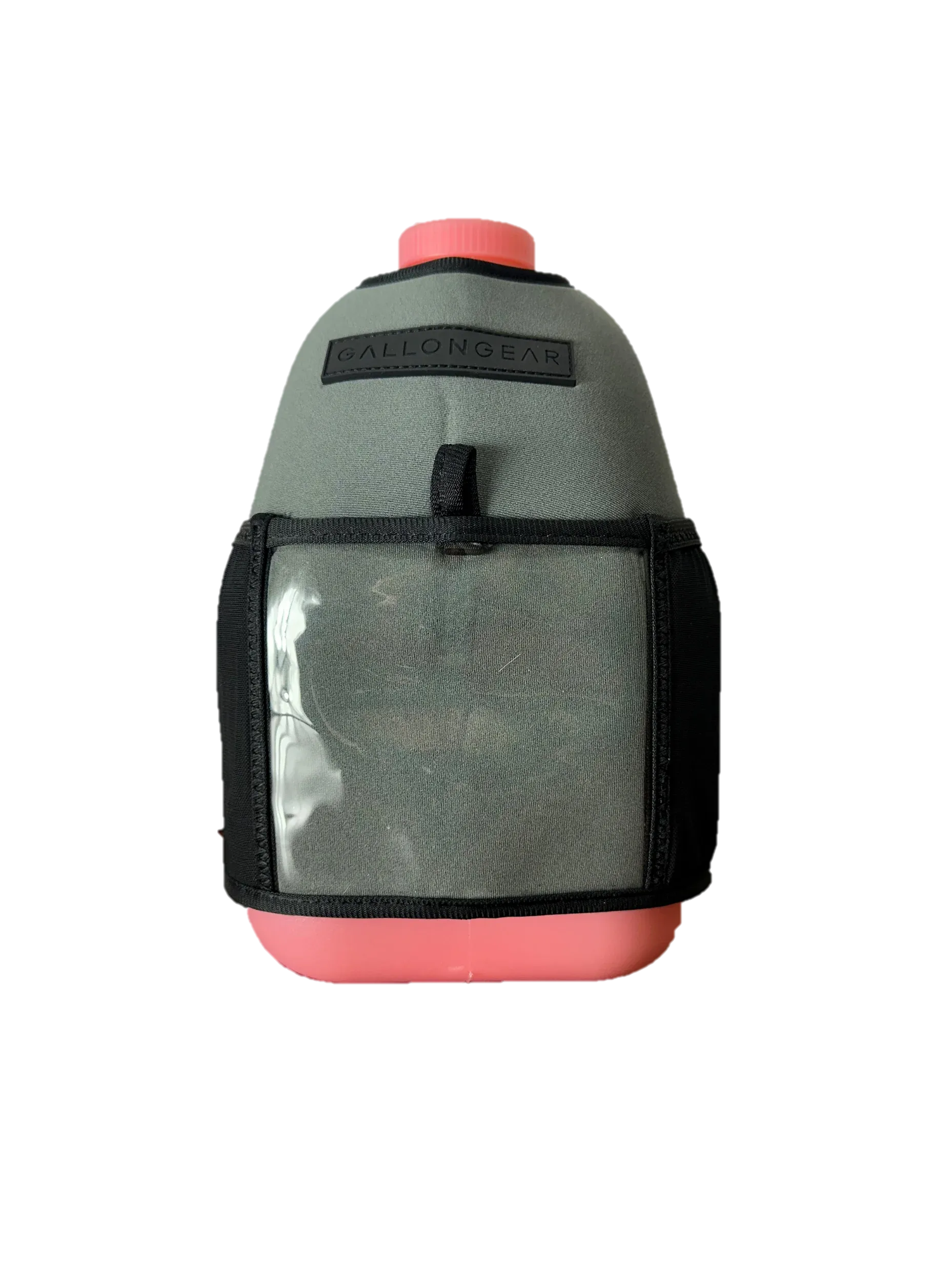 *PRE-ORDER* GALLON GEAR COMBO 1 GALLON JUG | GYM WATER BOTTLE WITH SLEEVE (GREY)