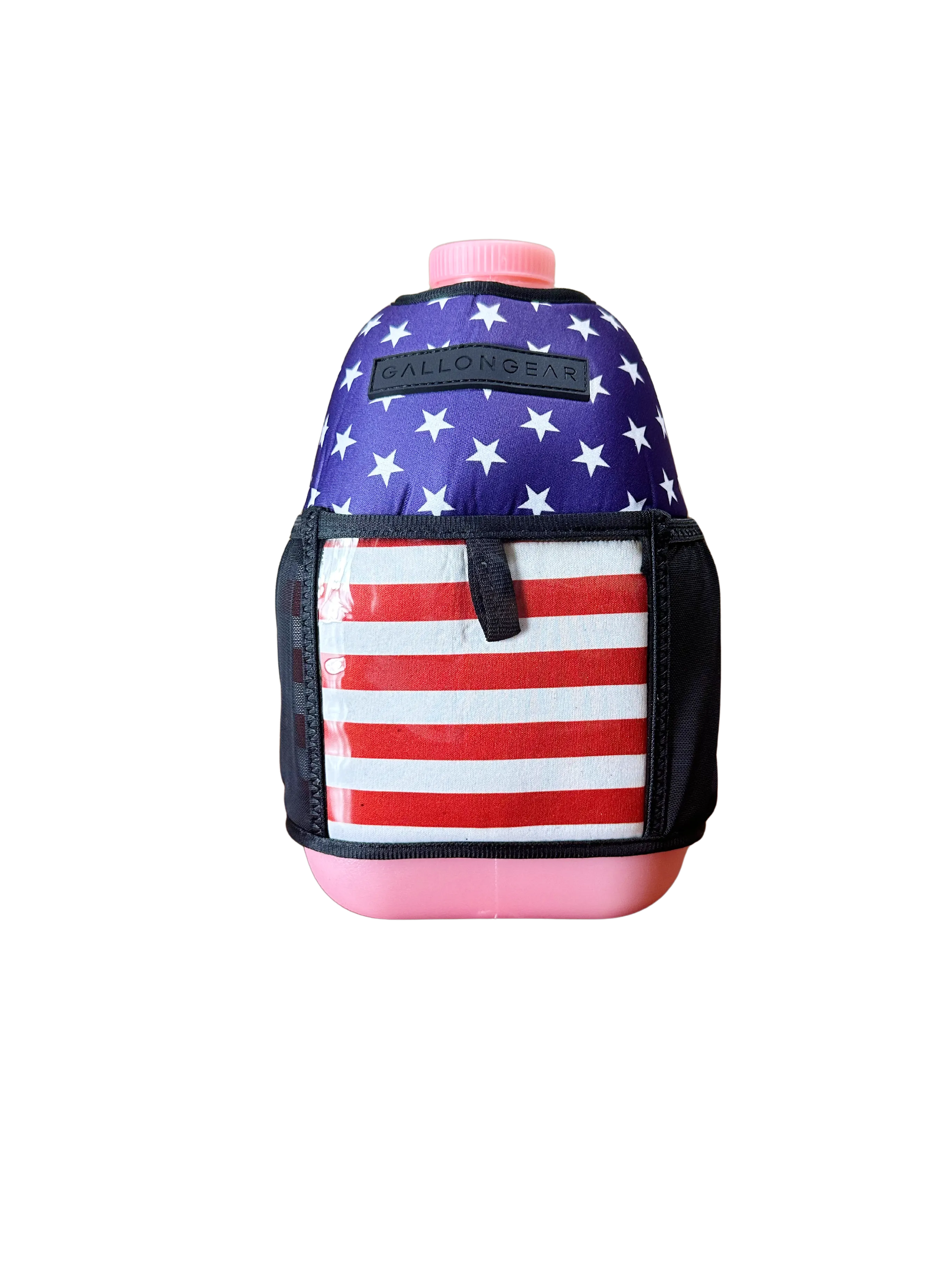 (1 GALLON COMBO) Pink Jug / USA Flag Booty