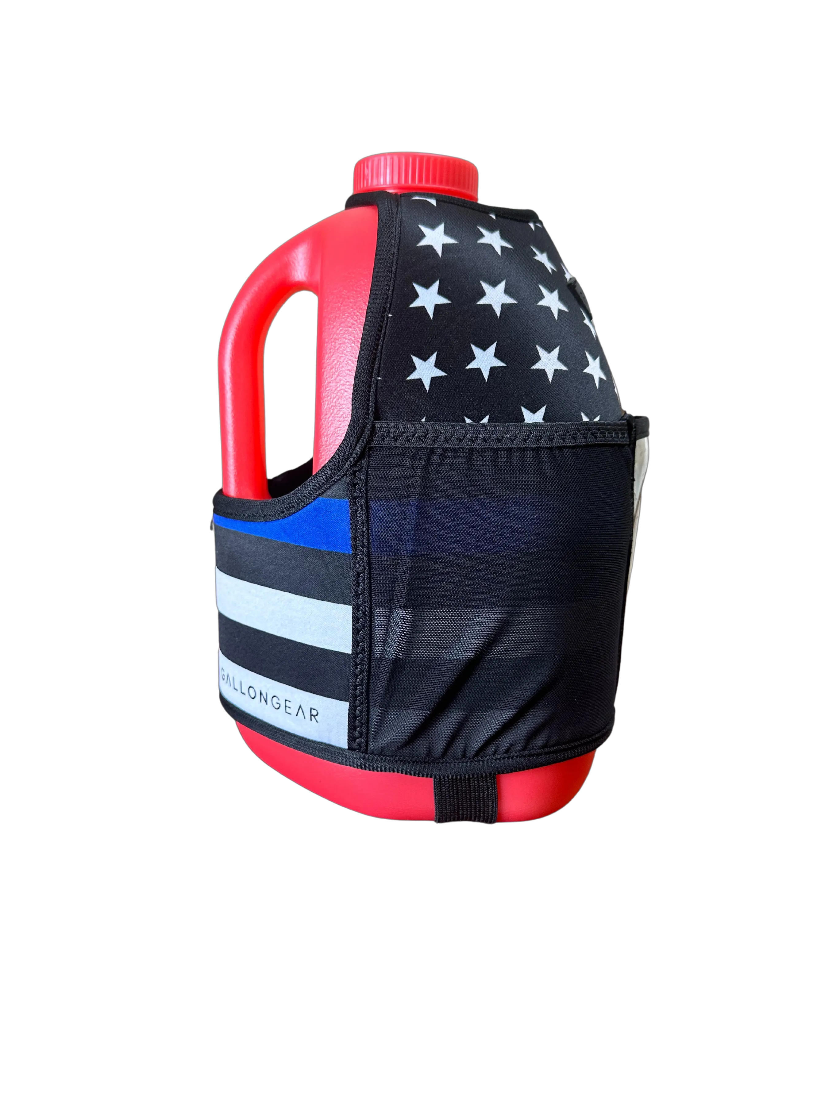 (1 GALLON COMBO) Red Jug / Thin Blue Line Booty