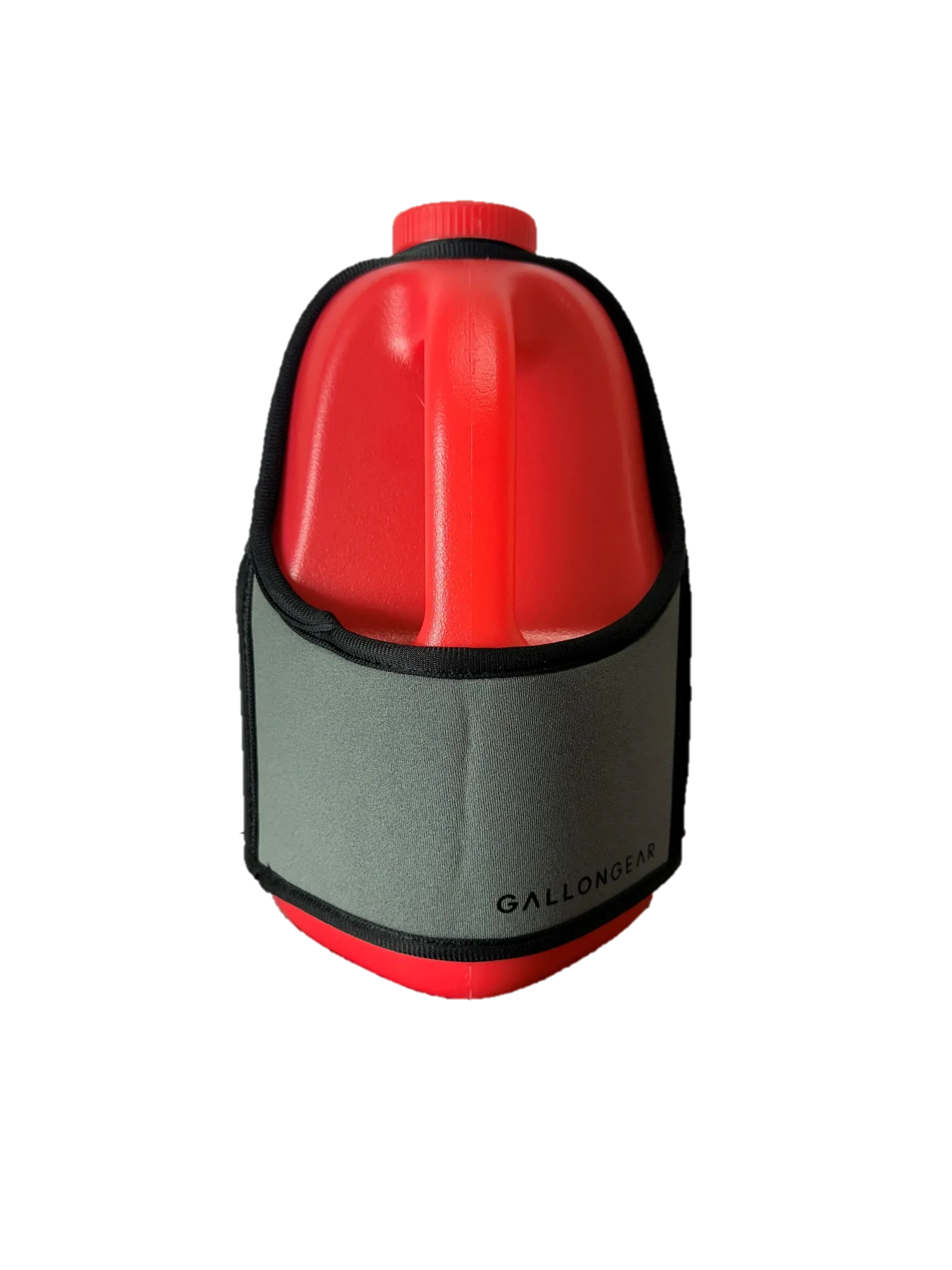 One Gallon Jug Water Bottle with Straw | Insulated Gym Sports Sleeve Combo | Gallon Gear | Grey