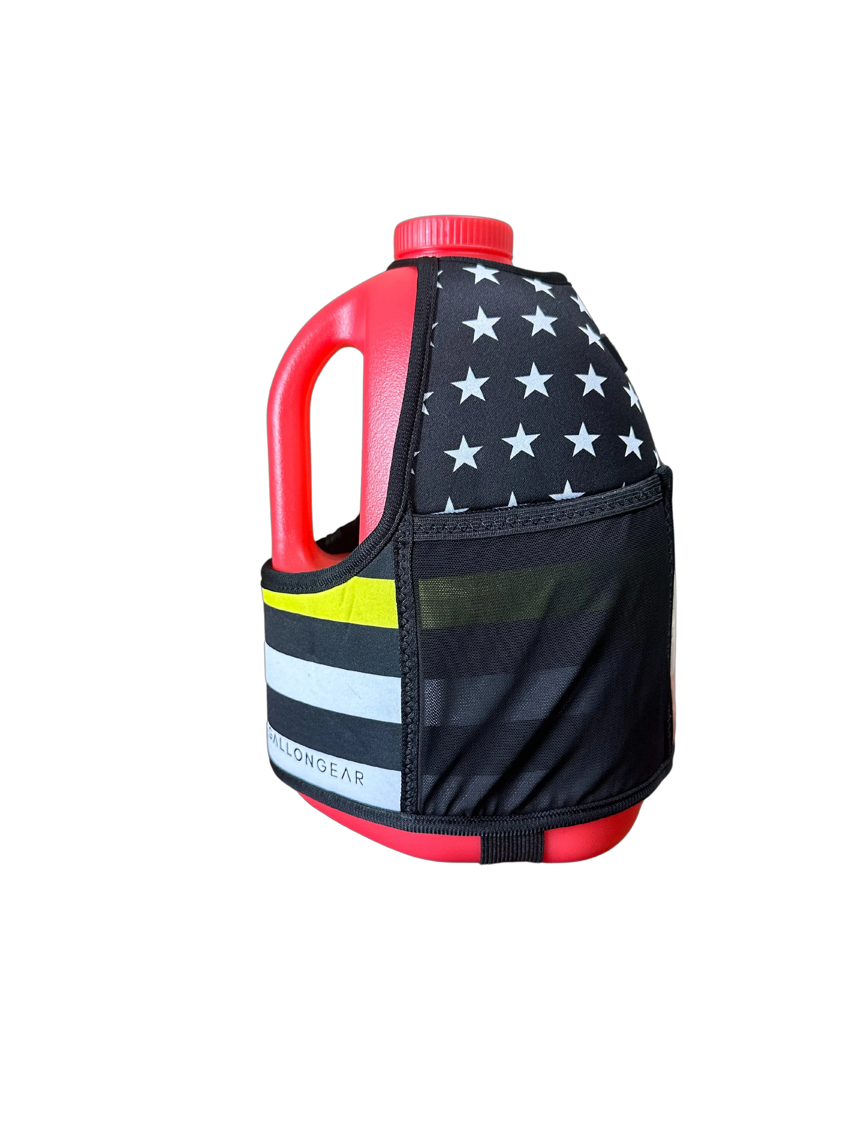 (1 GALLON COMBO) Red Jug / Thin Yellow Line Booty