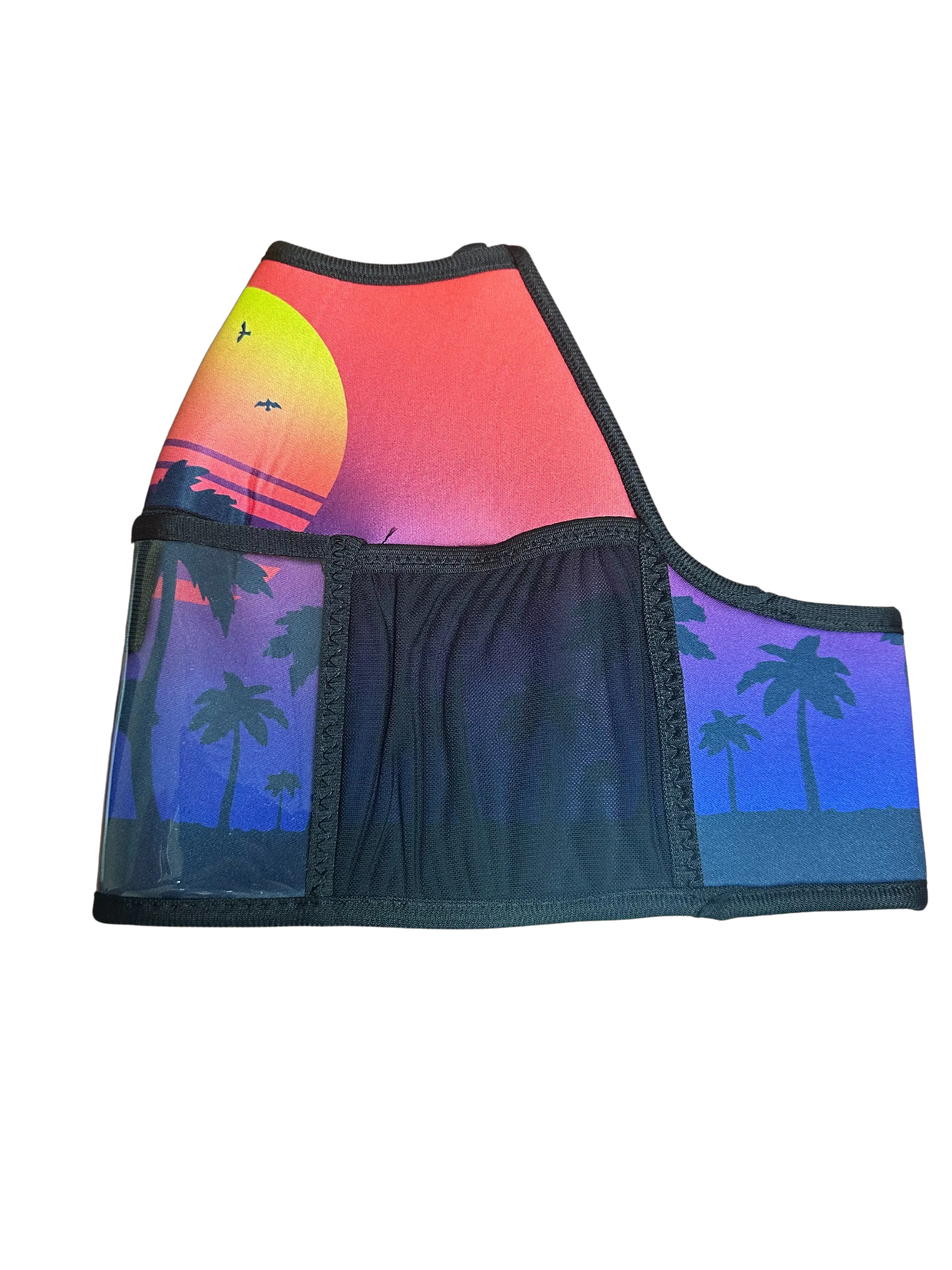 "2025" GALLON GEAR HALF GALLON BOOTY | GYM WATER BOTTLE SLEEVE (SUNSET)#