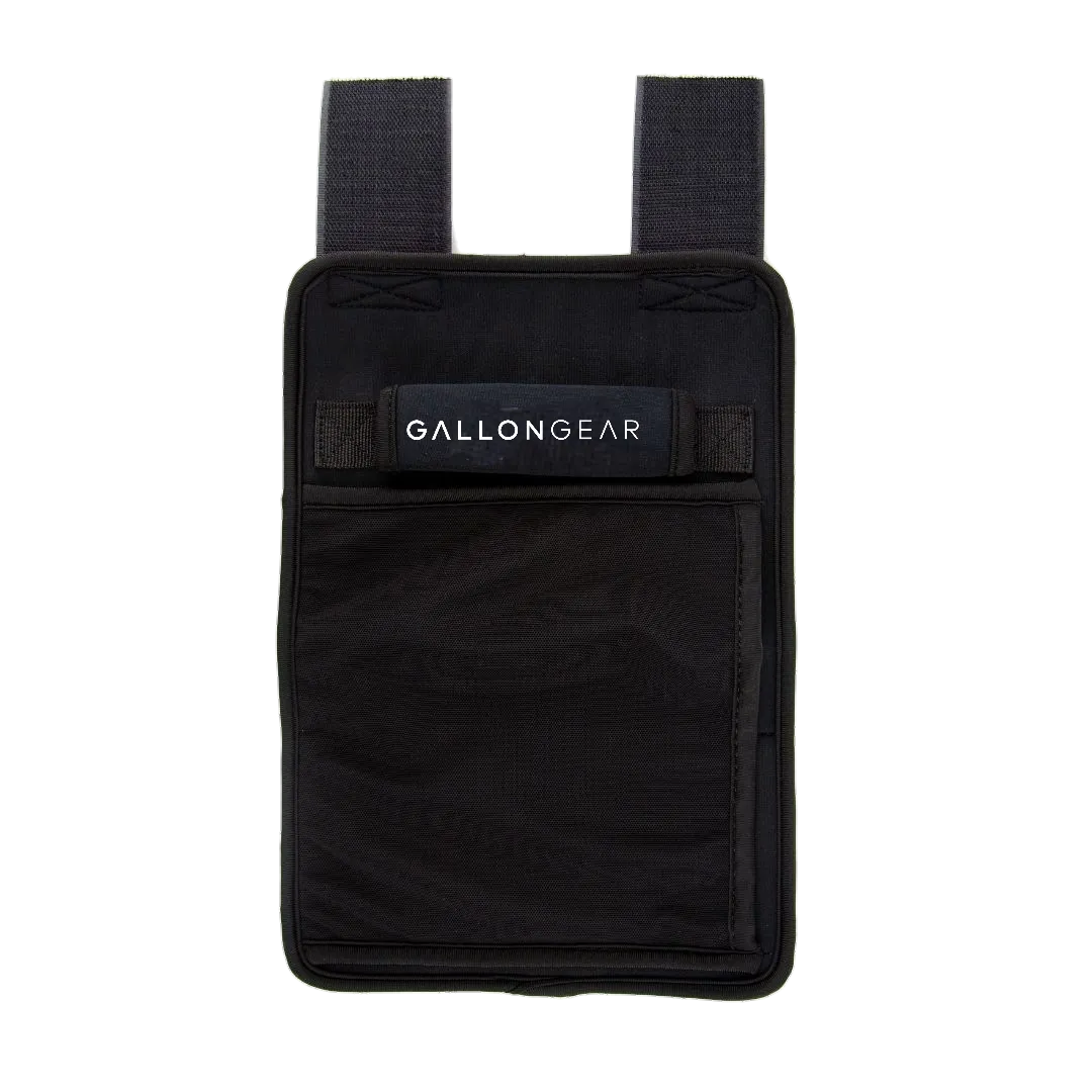 * IN STOCK * 2025 GALLON GEAR 40 OUNCE BOOTY | GYM WATER BOTTLE SLEEVE | NEOPRENE SLEEVE WITH CARRYING HANDLE (BLACK)