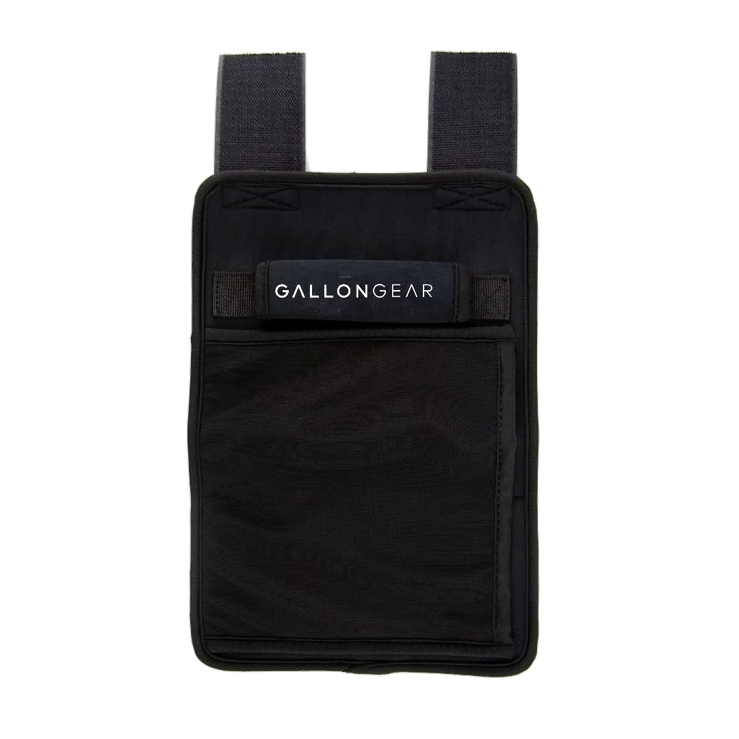* IN STOCK * 2026 GALLON GEAR 40 OUNCE BOOTY | GYM WATER BOTTLE SLEEVE | NEOPRENE SLEEVE WITH CARRYING HANDLE (BLACK)