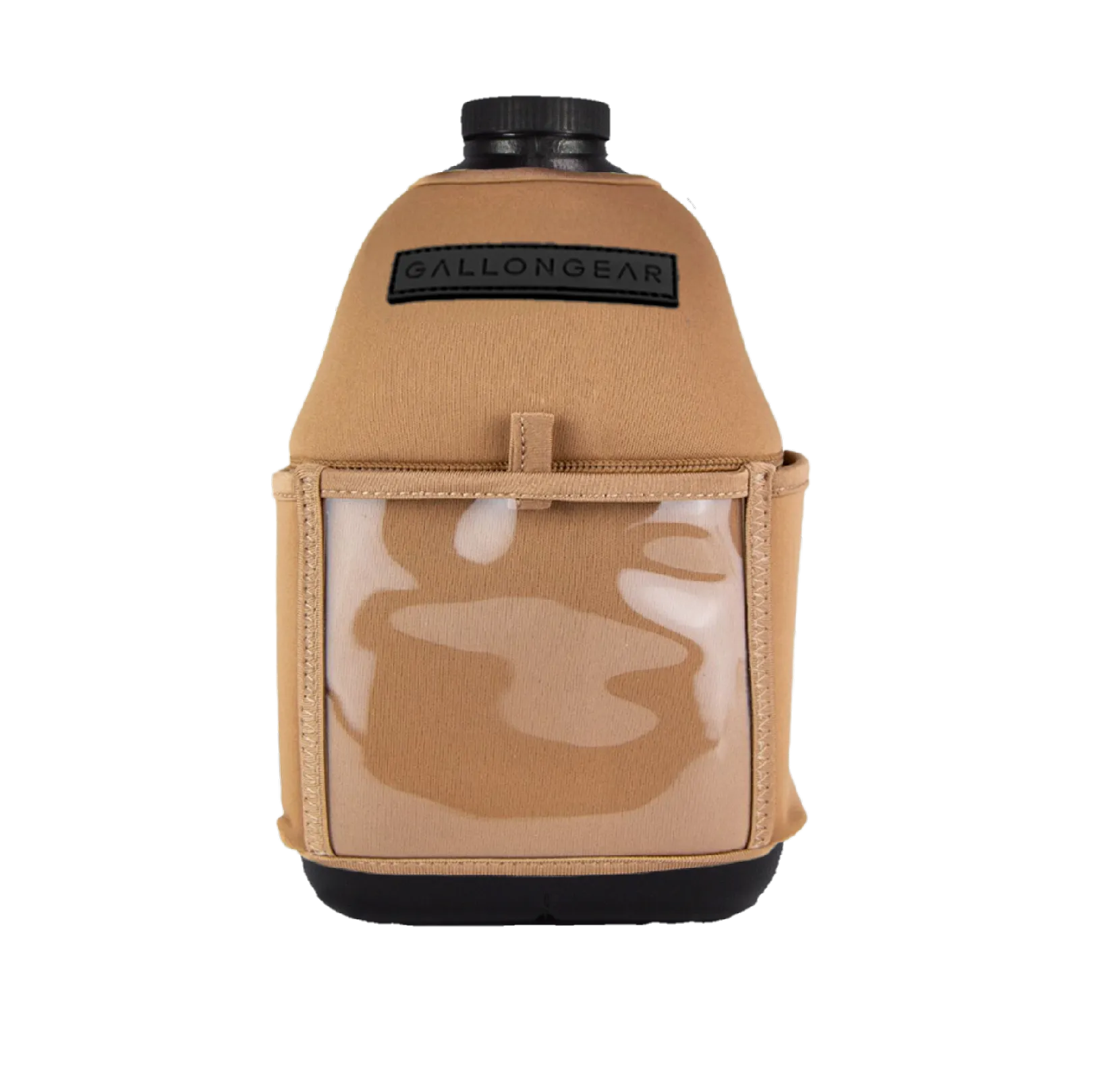 "2025" GALLON GEAR 1 GALLON BOOTY | GYM WATER BOTTLE SLEEVE (COYOTE BROWN)#