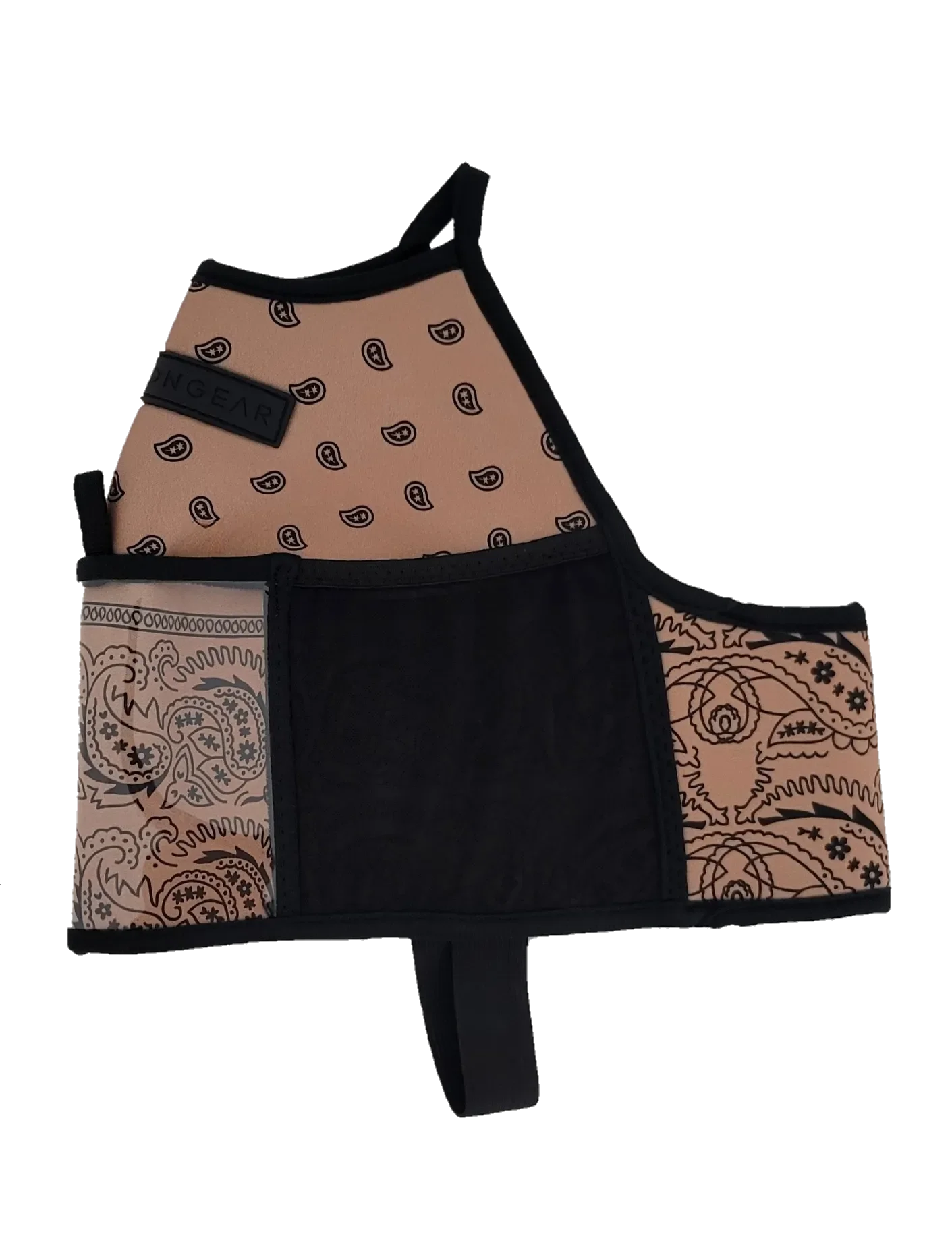 "2025" GALLON GEAR 1 GALLON BOOTY | GYM WATER BOTTLE SLEEVE (BANDANA TAN)