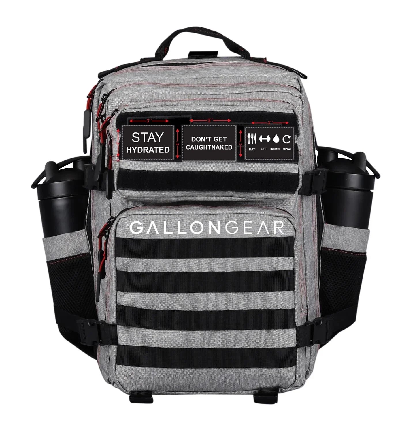 **Pre-Order July 2026** GALLON GEAR GRUNT TACTICAL BACKPACK (STEALTH BLACK)