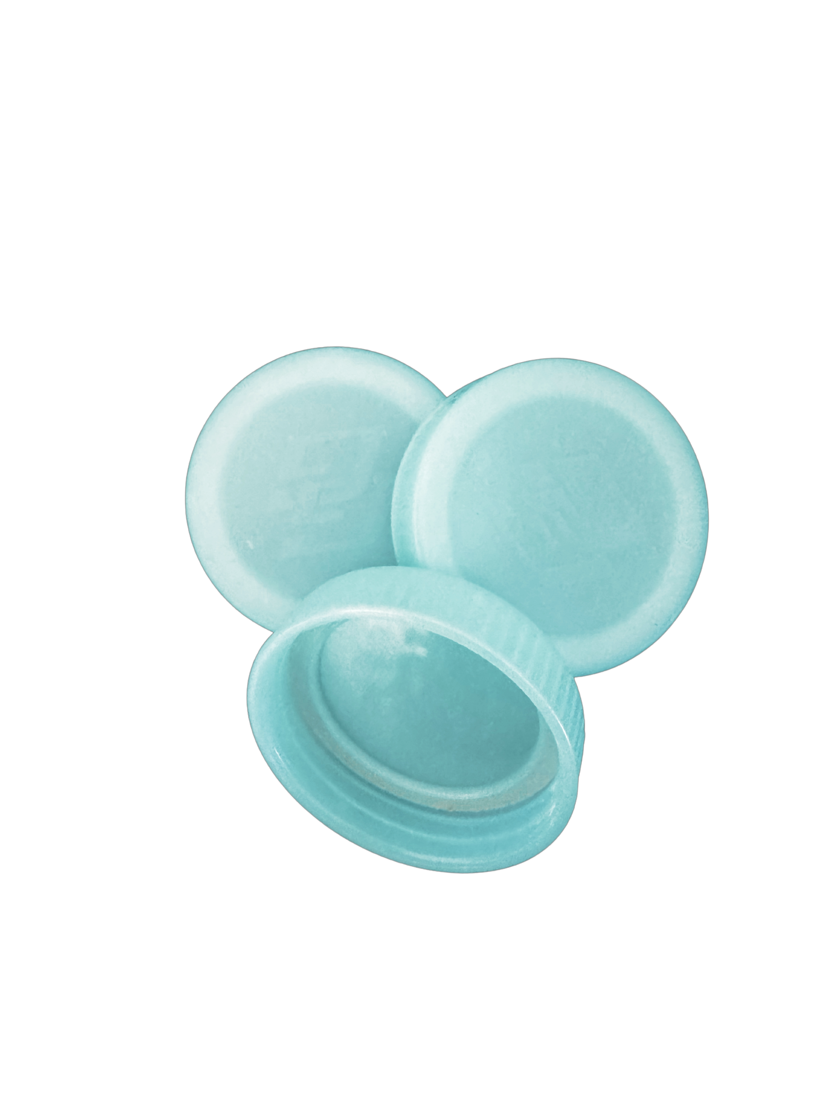 GALLON GEAR 1 GALLON JUG REPLACEMENT LID | BPA-FREE | 3 PACK | AQUA