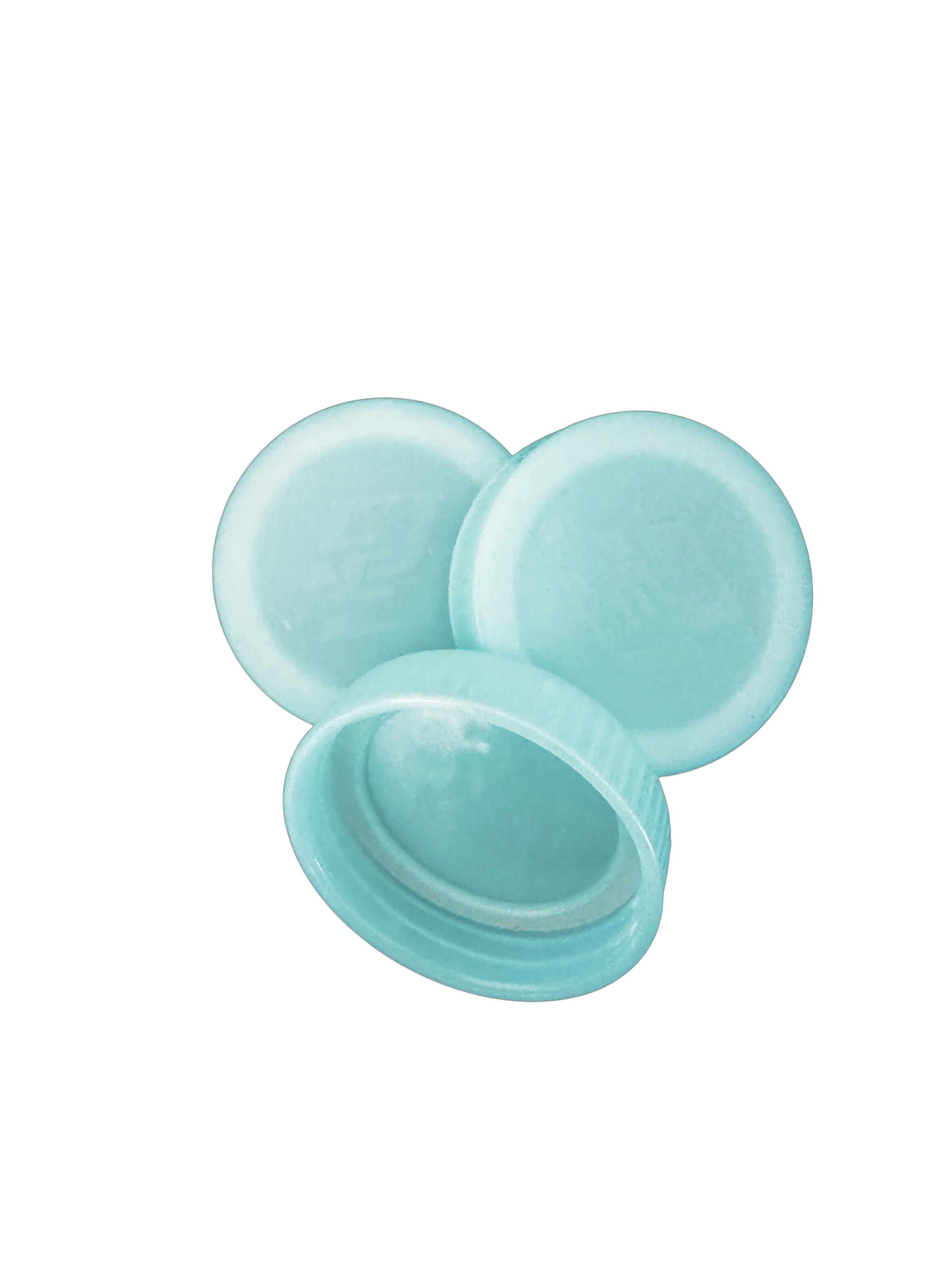 GALLON GEAR 1 GALLON JUG REPLACEMENT LID | BPA-FREE | 3 PACK | AQUA