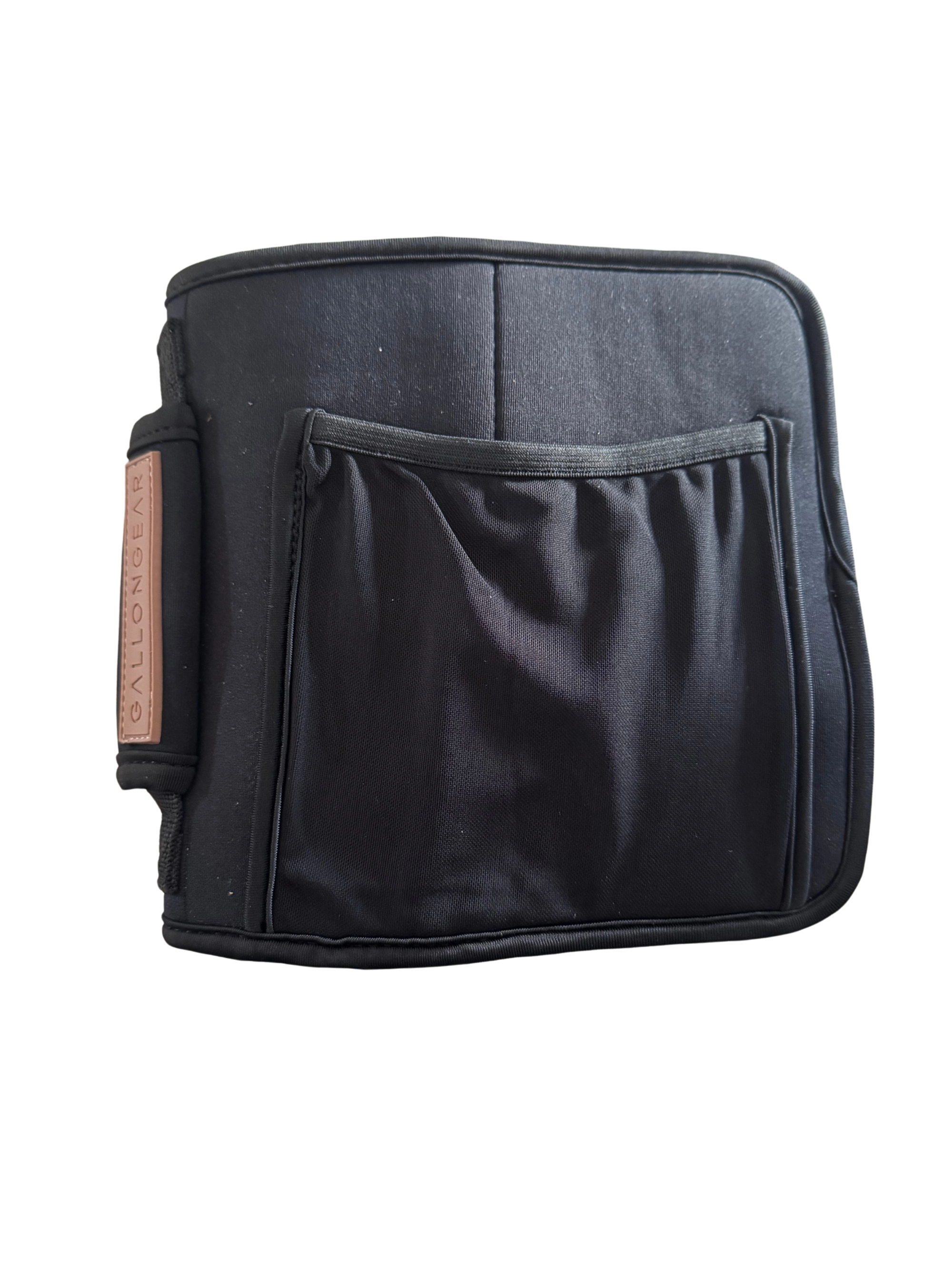 * IN STOCK * 2025 GALLON GEAR 64 OUNCE BOOTY | GYM WATER BOTTLE SLEEVE | NEOPRENE SLEEVE WITH CARRYING HANDLE (BLACK/BROWN)