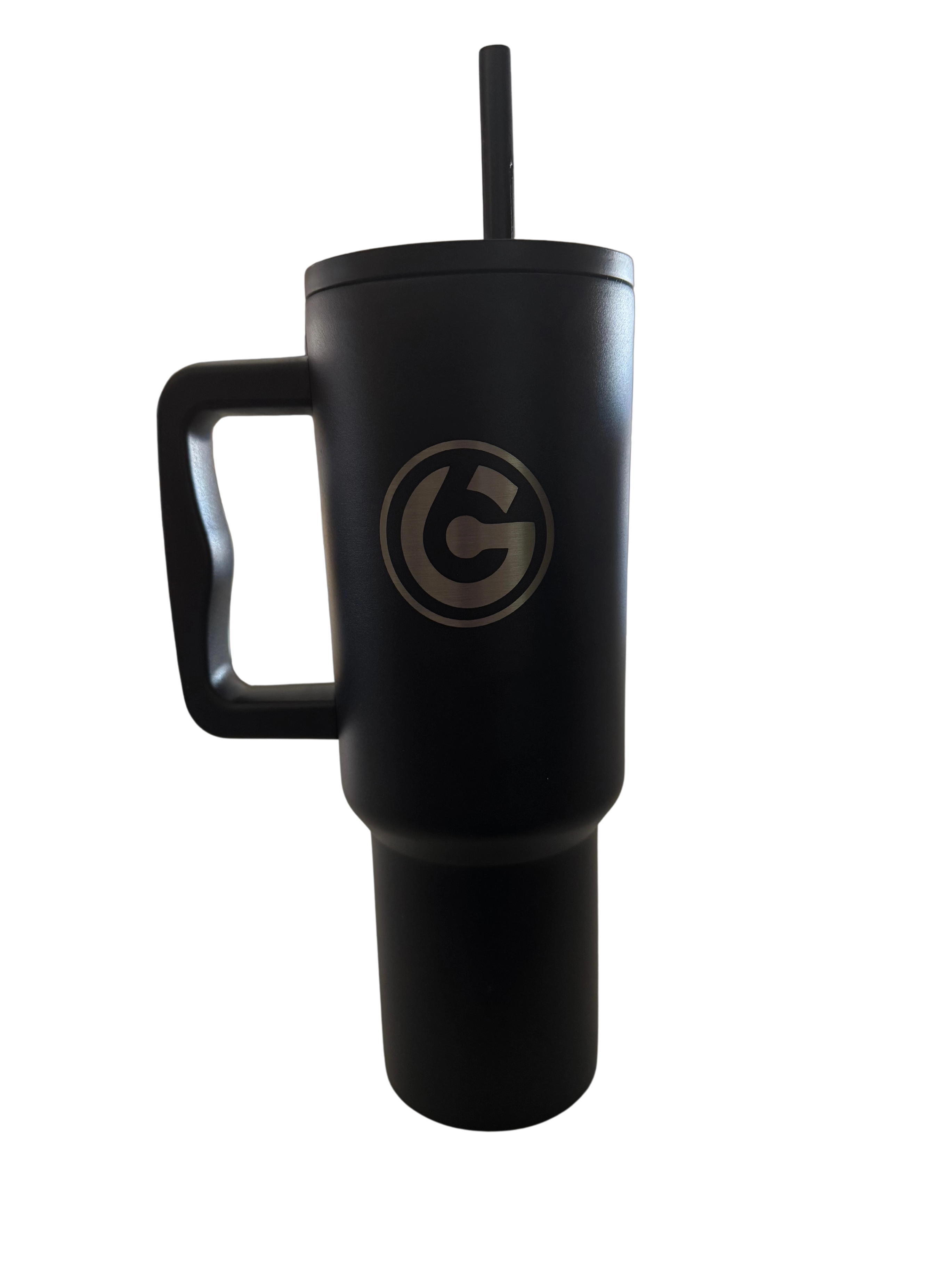 * NEW IN STOCK * 2025 GALLON GEAR STAINLESS STEEL INSULATED WATER BOTTLE WITH HANDLE 40oz CAPACITY | SCREW IN LID WITH STRAW | KEEP COLD FOR 24 HOURS | HOT FOR 12 HOURS (BLACK)