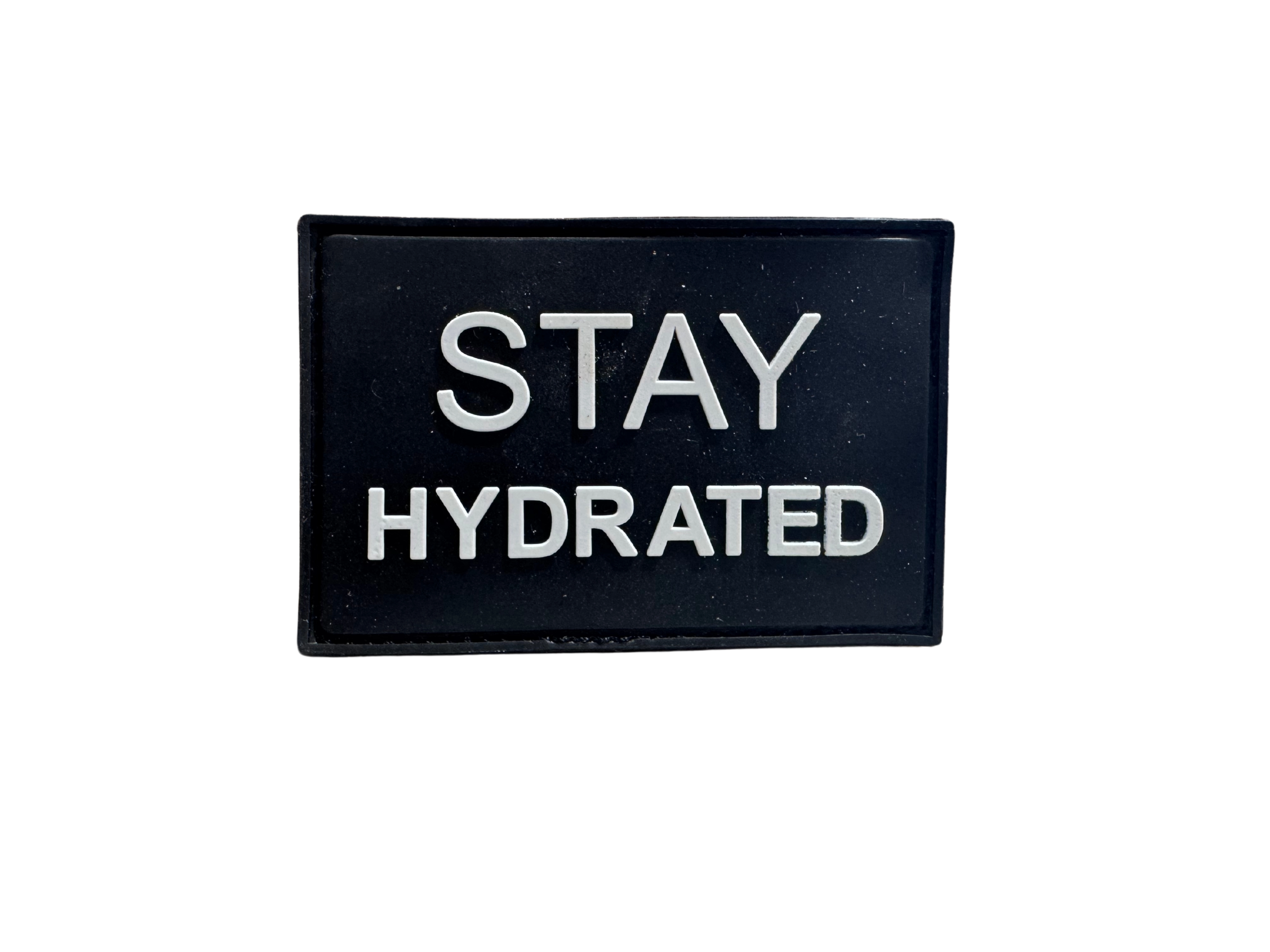 * NEW IN STOCK * 2025 GALLON GEAR PATCHES FOR YOUR PERSONALIZED GEAR STAY HYDRATED (BLACK/WHITE)