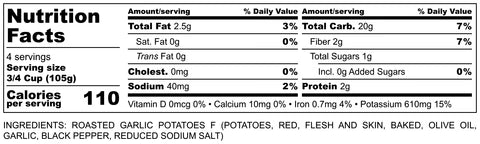 Diced Potato